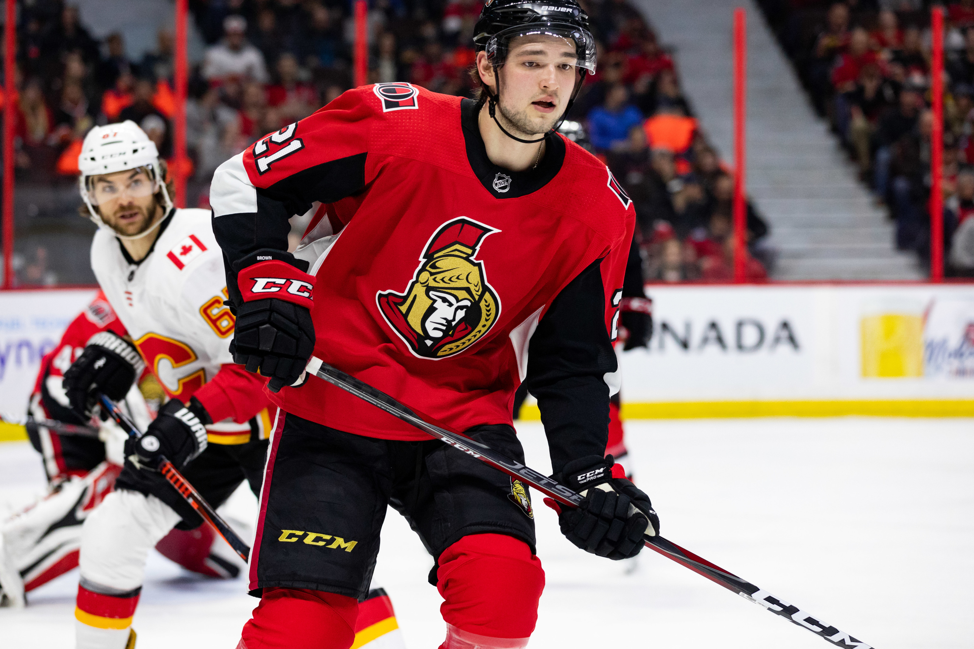 Ottawa Senators Drake Batherson Signed & Framed Stick Blade -  Canada