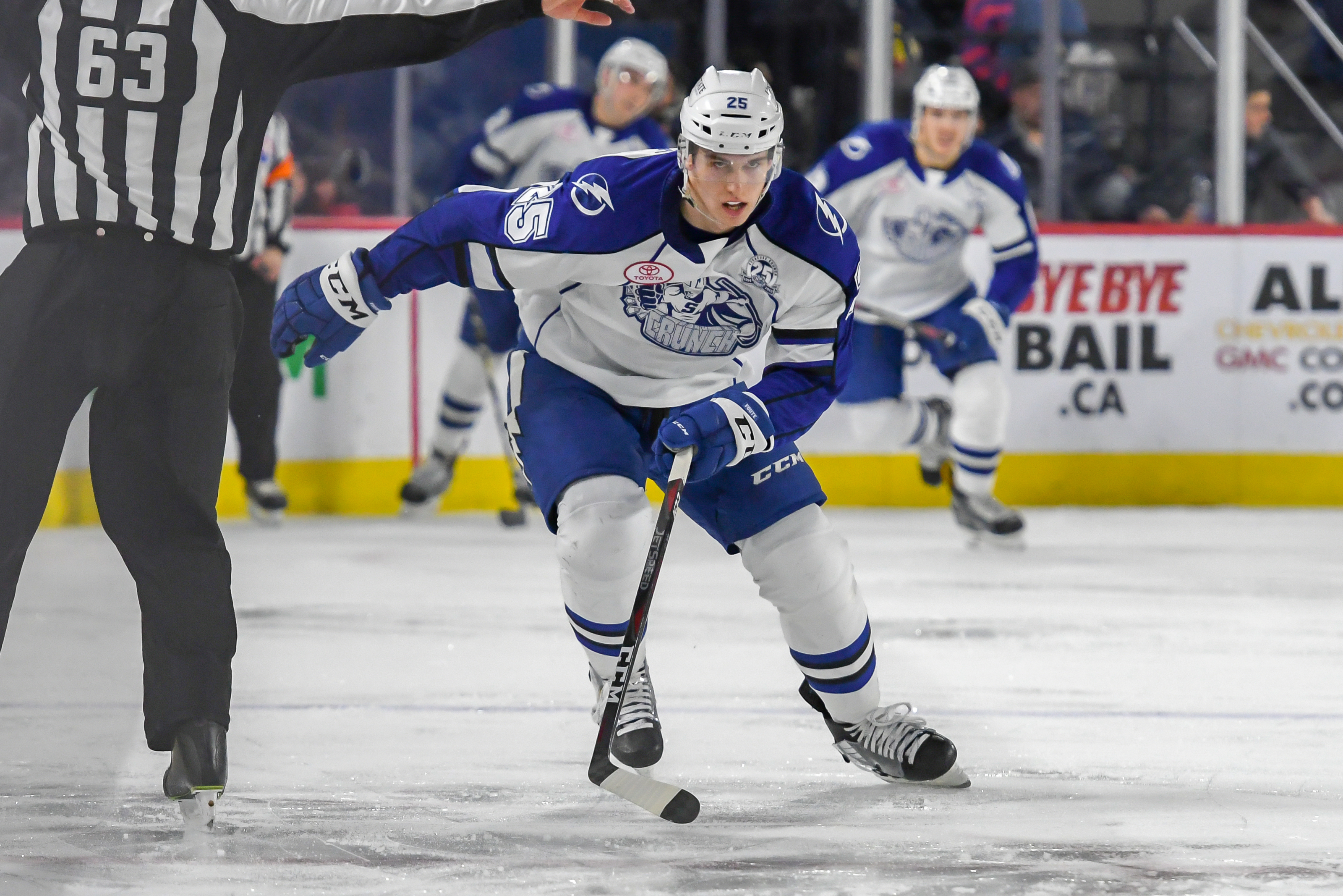 What are the Top-5 seasons in Syracuse Crunch history?