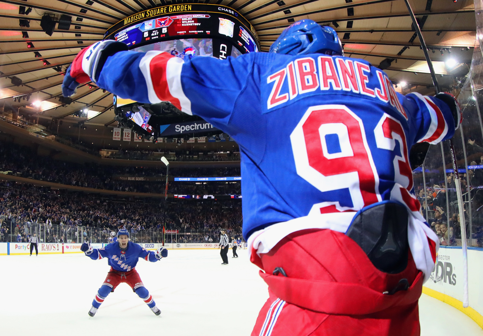 Today in Hockey History: New York Rangers Mika Zibanejad Scores 5 Goals