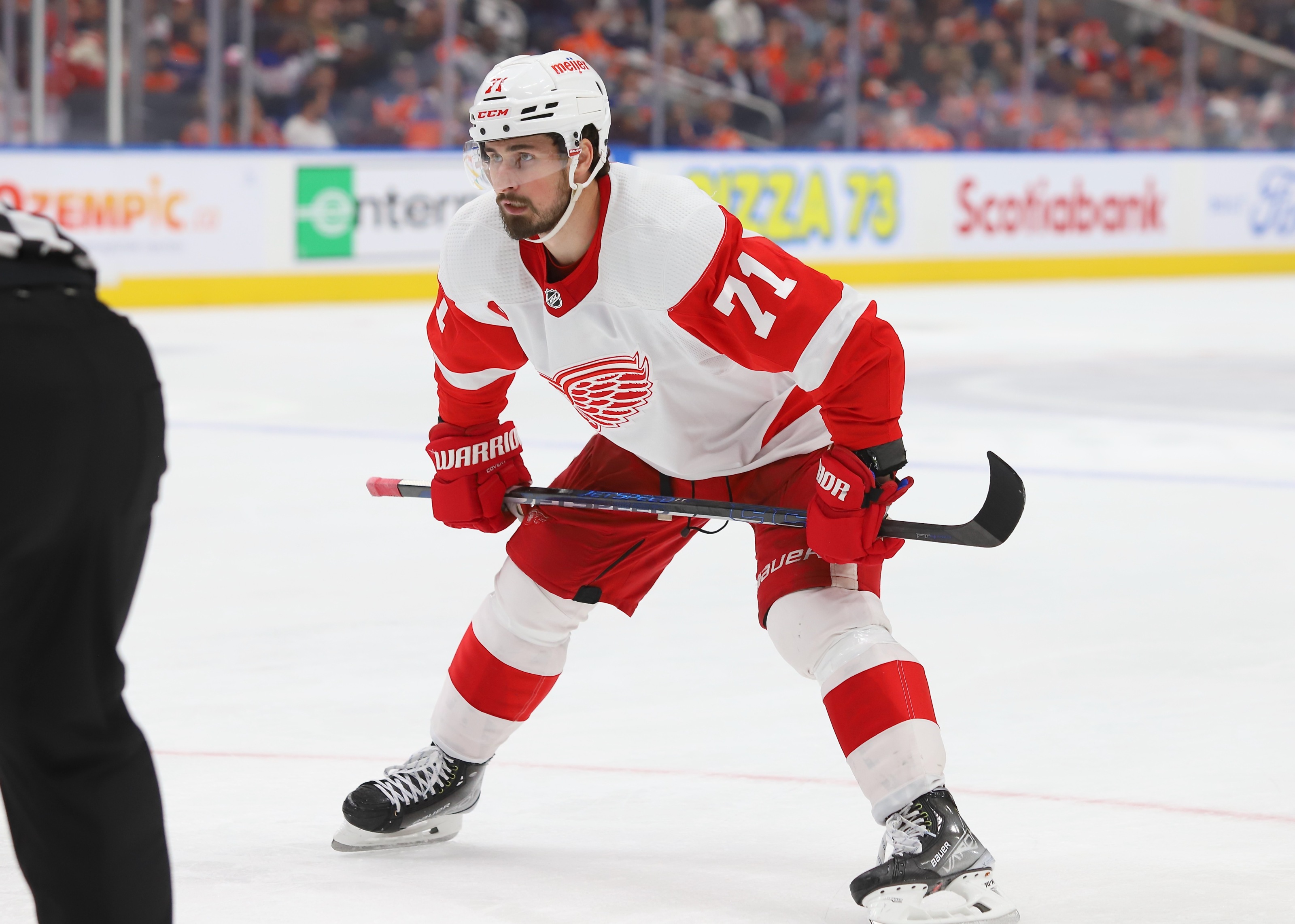 The story of how Dylan Larkin came to wear No. 71 for the Detroit Red Wings  