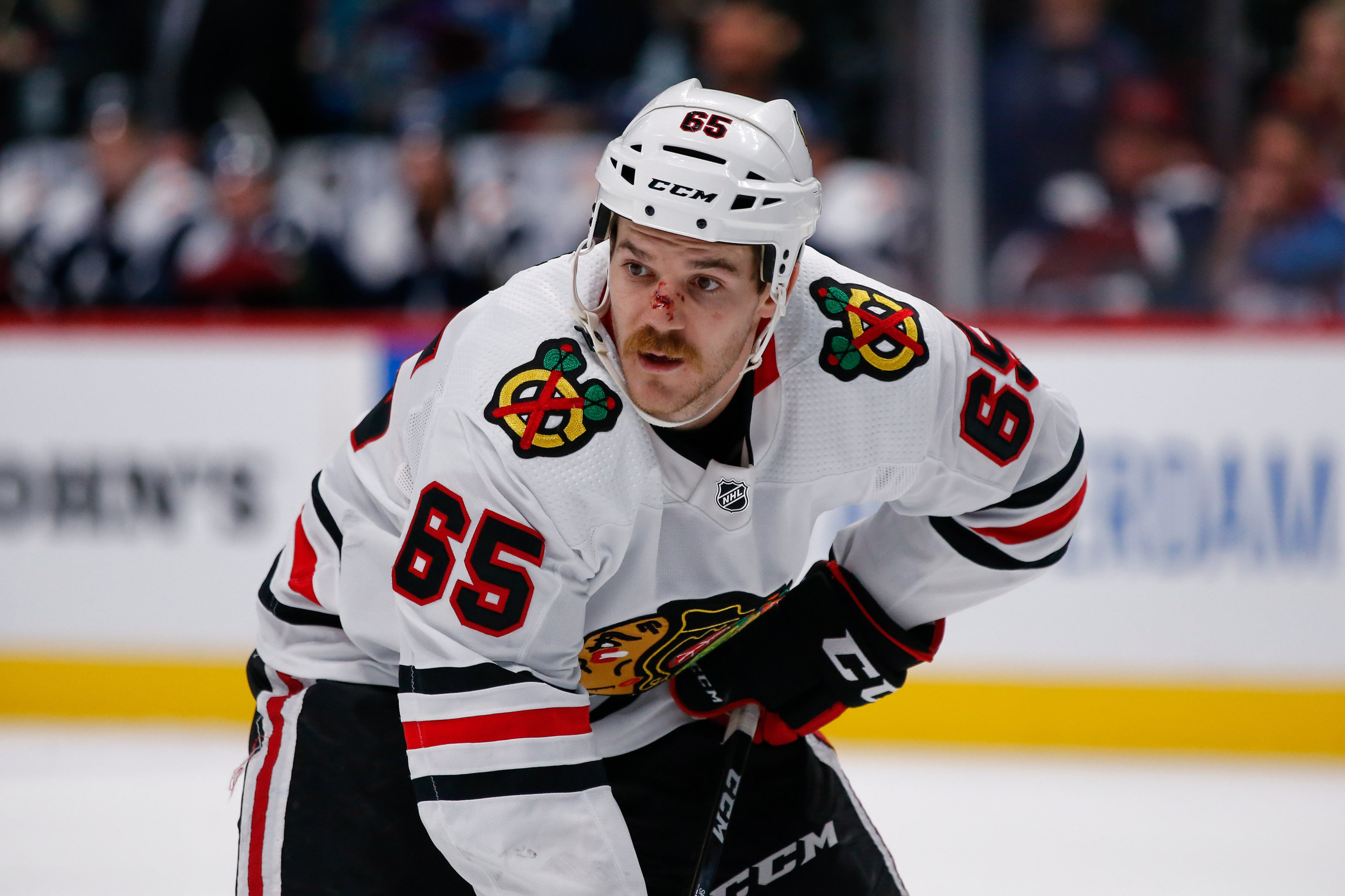 Blackhawks' Andrew Shaw buries Chicago's 3rd goal of the night