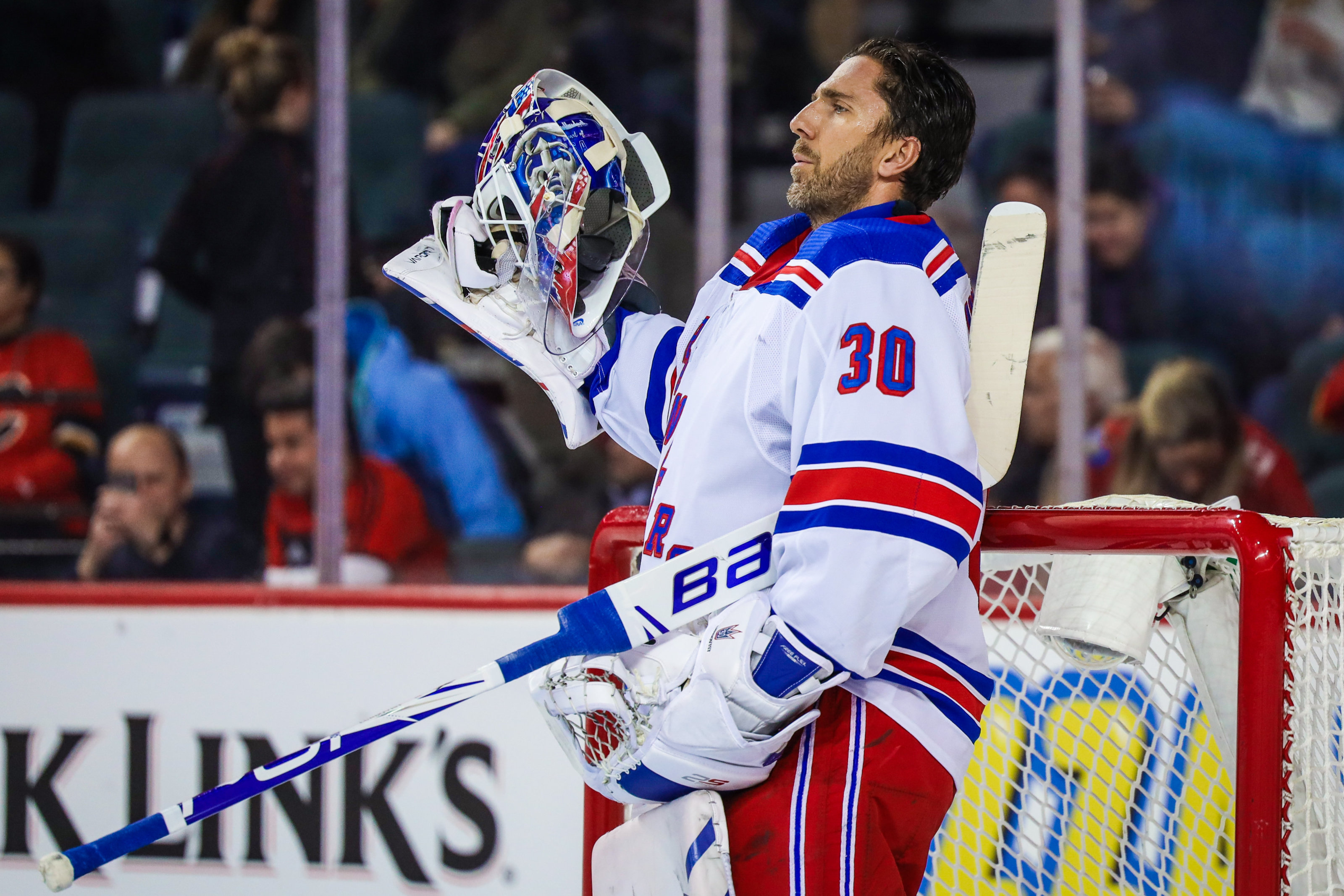 NEW YORK - December 19, 2017: Henrik Lundqvist New York Rangers Jersey On  Display At NHL Store In Midtown Manhattan. Stock Photo, Picture and Royalty  Free Image. Image 92634637.