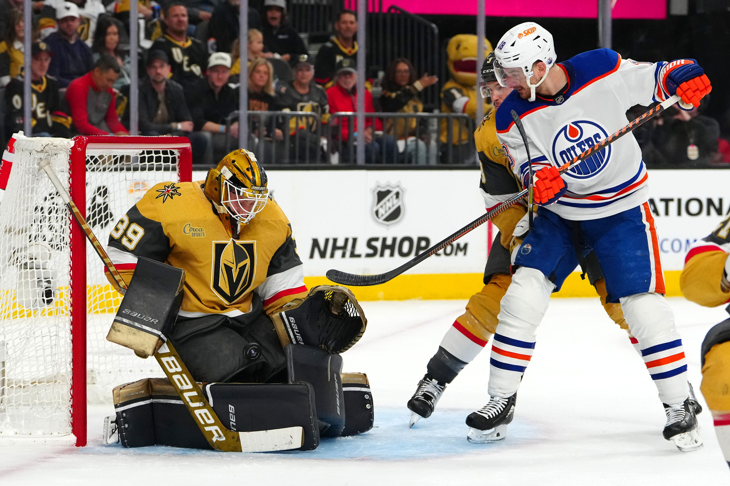 Draisaitl's 4 goals not enough for Oilers as Golden Knights take