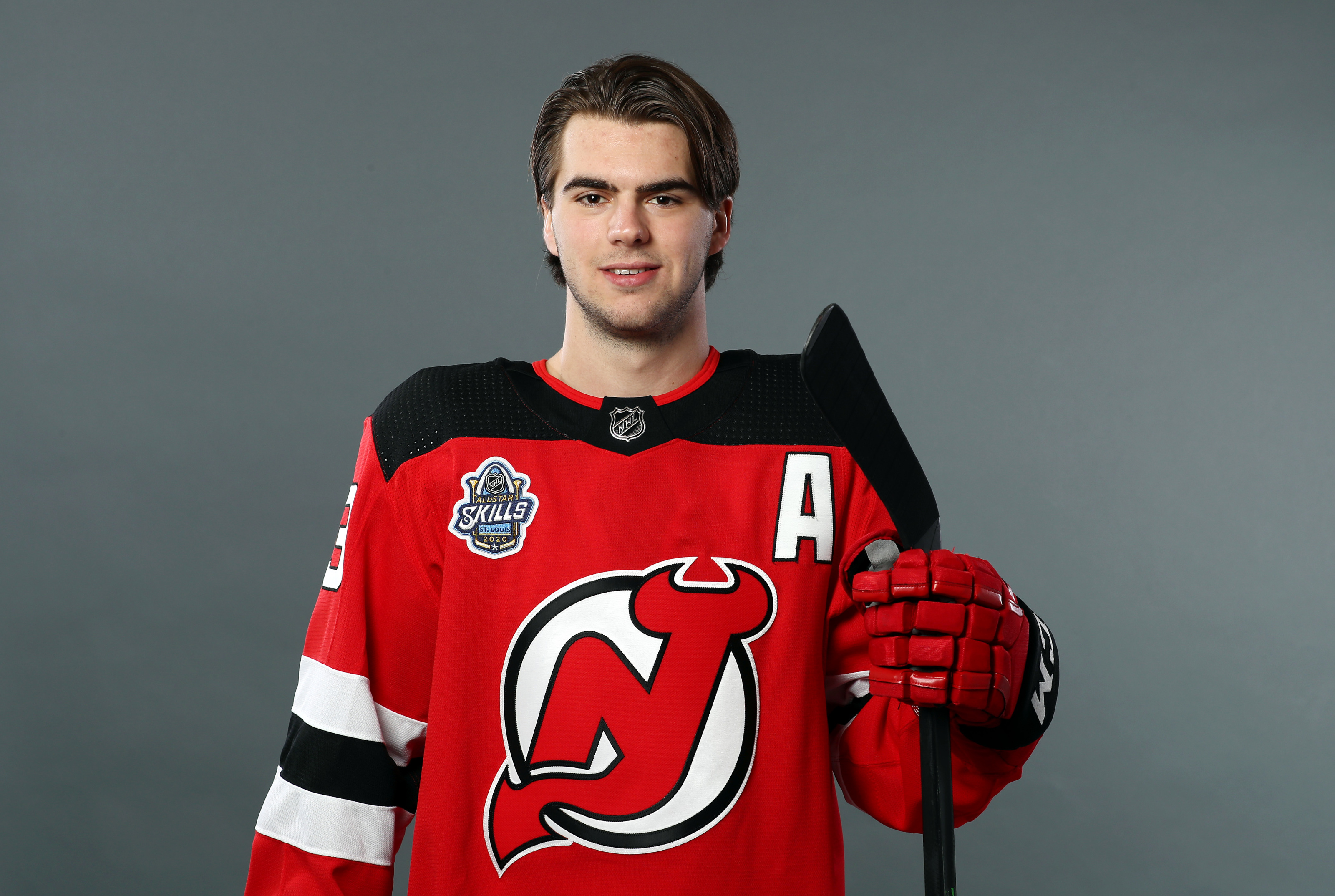 New Jersey Devils alternate captain's jersey