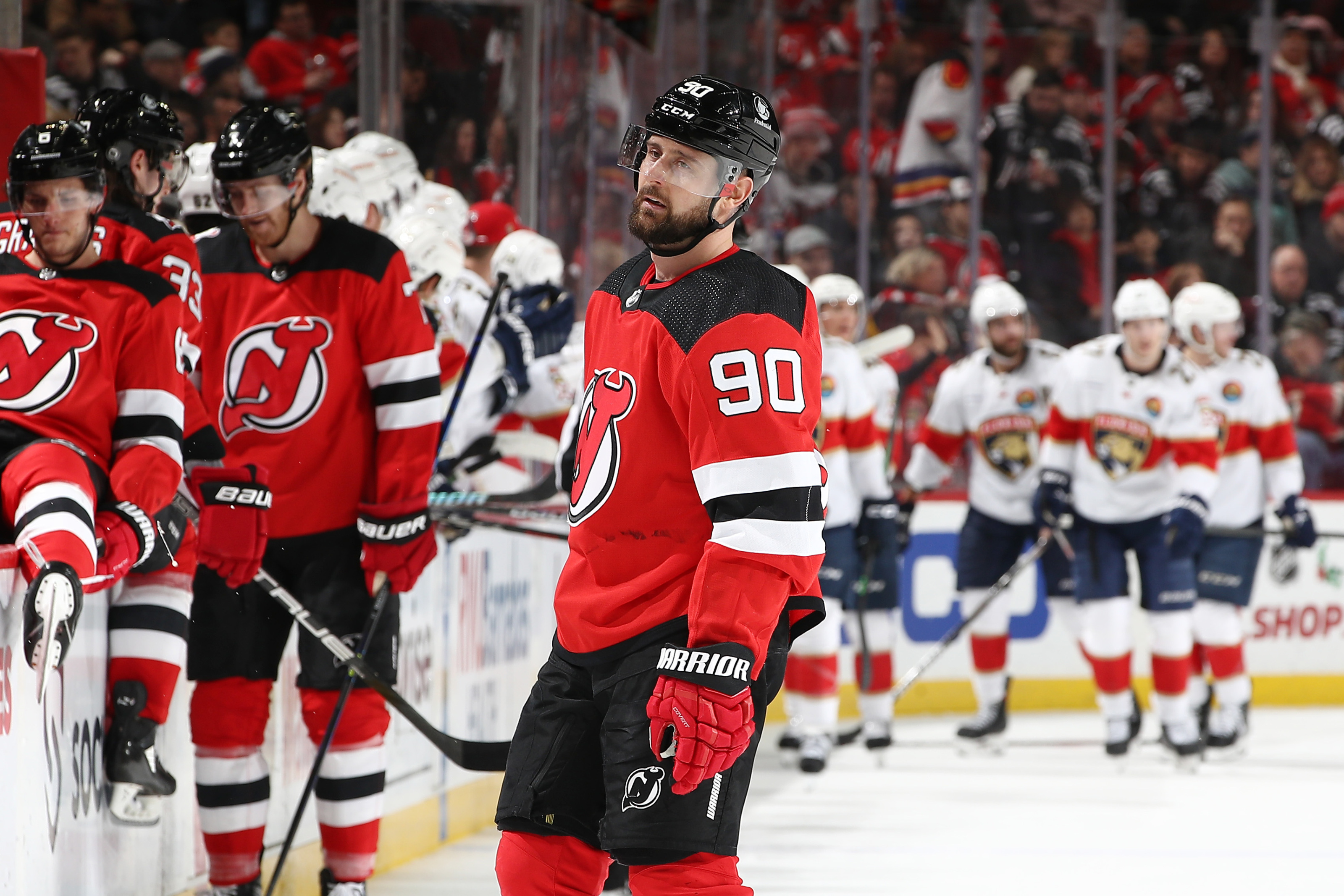 New Jersey Devils Post Seven Goals On Florida Panthers