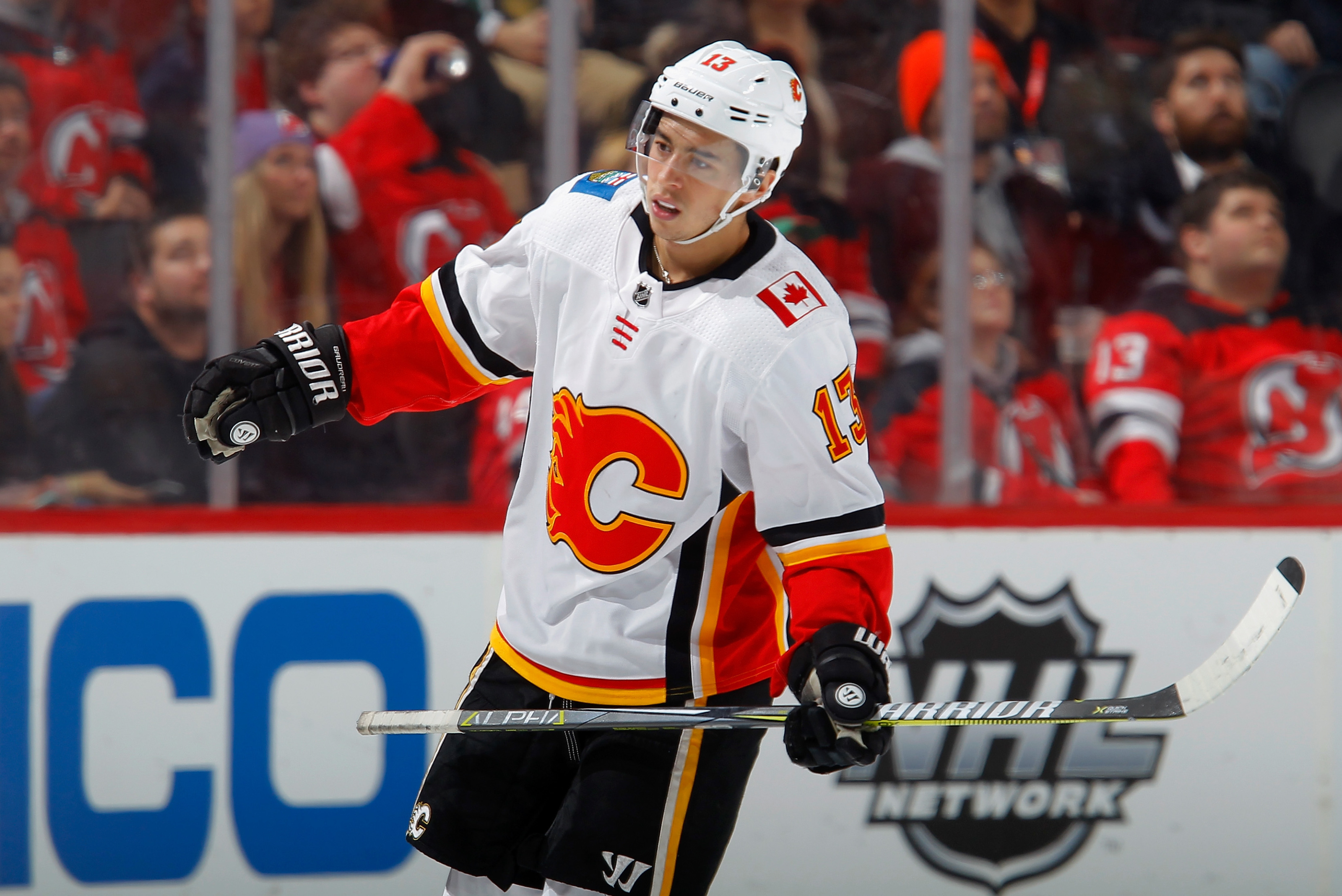 A couple Johnny Gaudreau jersey swaps I did in preparation of his