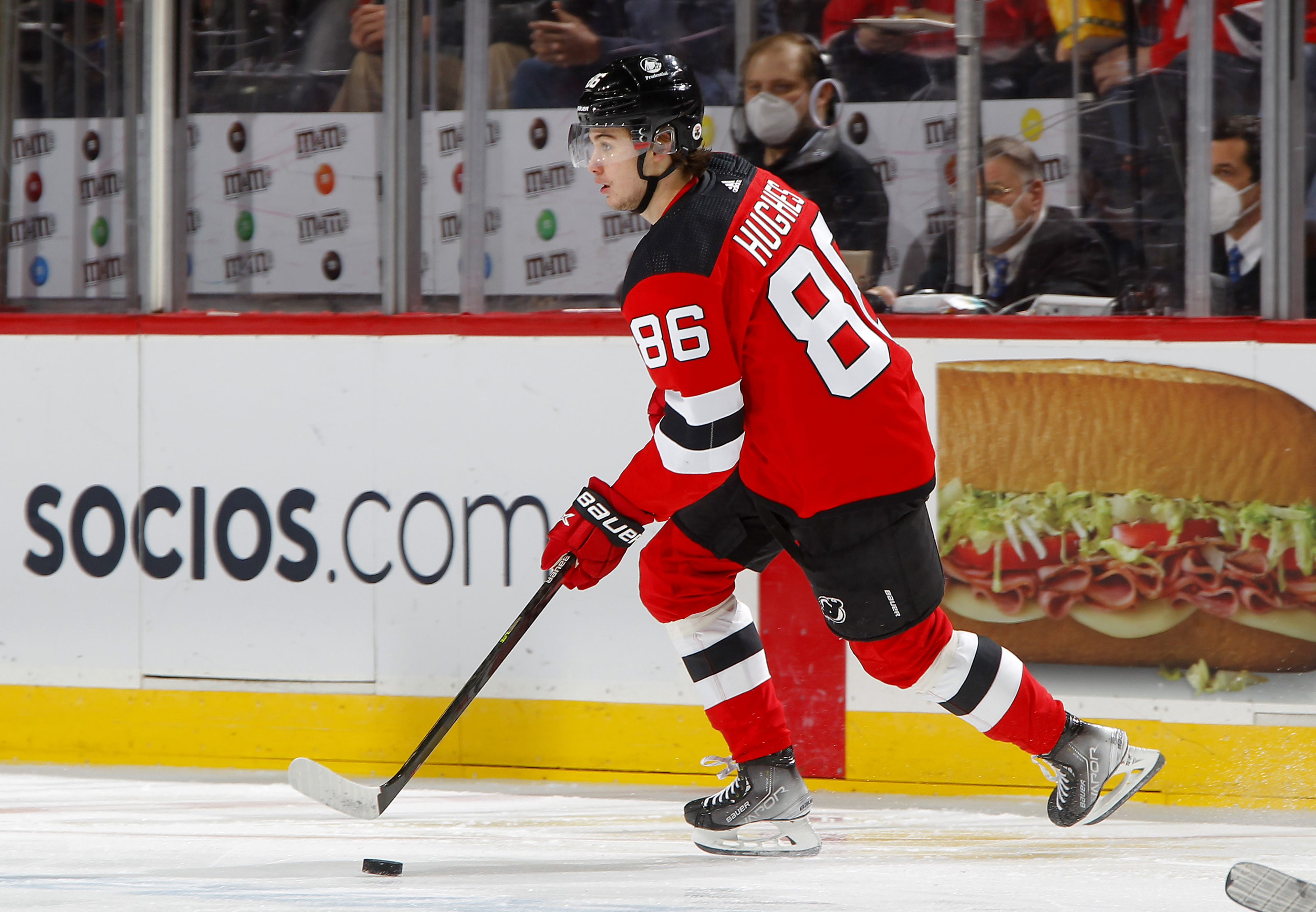 Jack Hughes, New Jersey Devils agree to massive eight-year