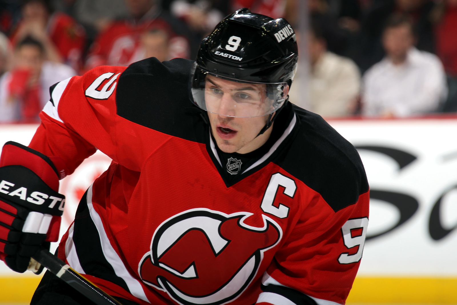 Zach Parise New Jersey Devils Editorial Stock Image - Image of boards,  captain: 23549284