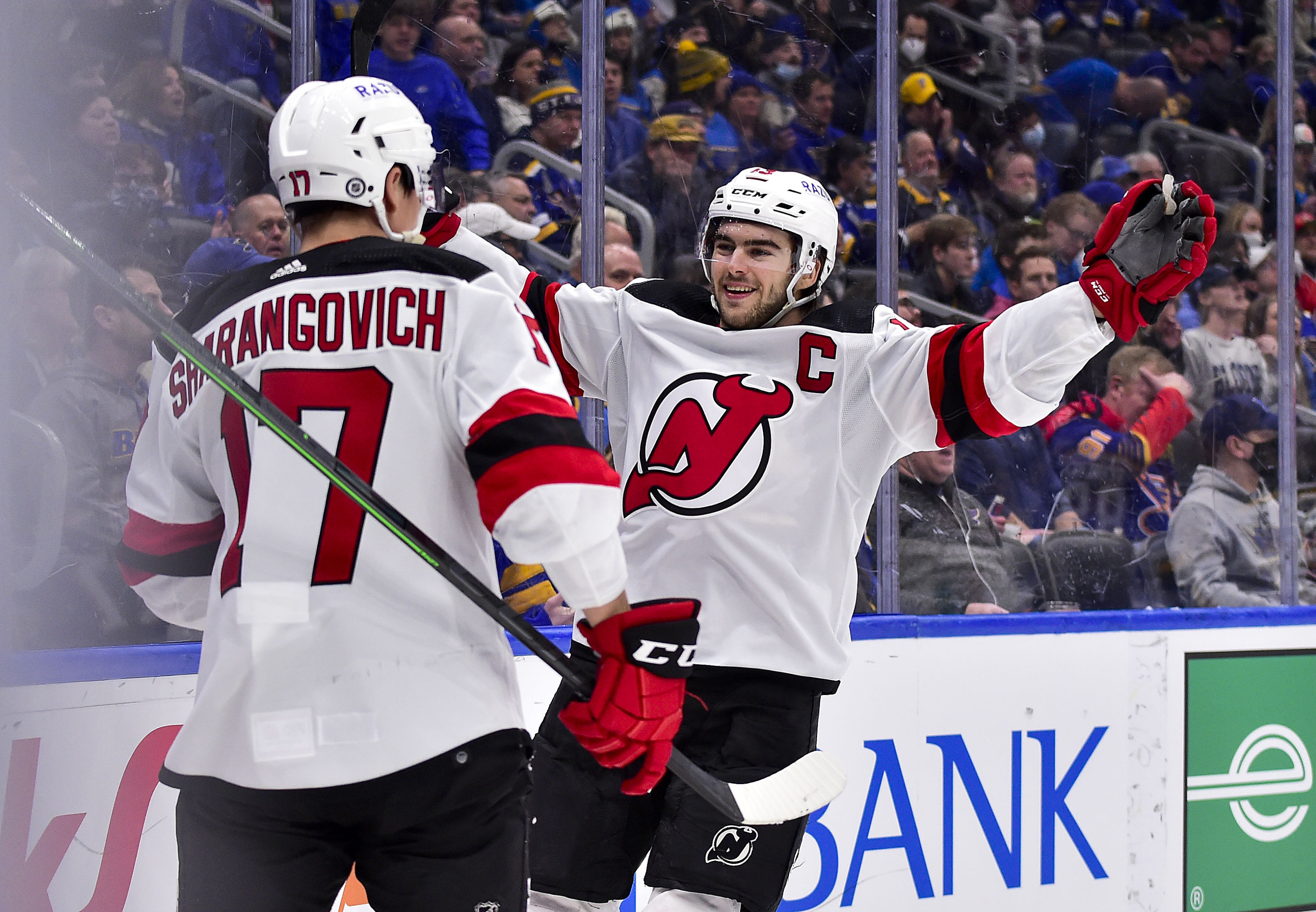 New Jersey Devils' Nico Hischier scores 2 goals in NHL All-Star