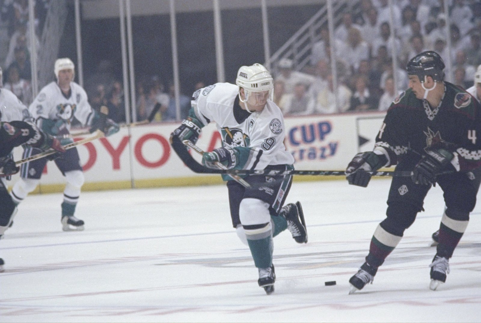 Teemu Selanne 96-97 Anaheim Ducks Hockey Jersey