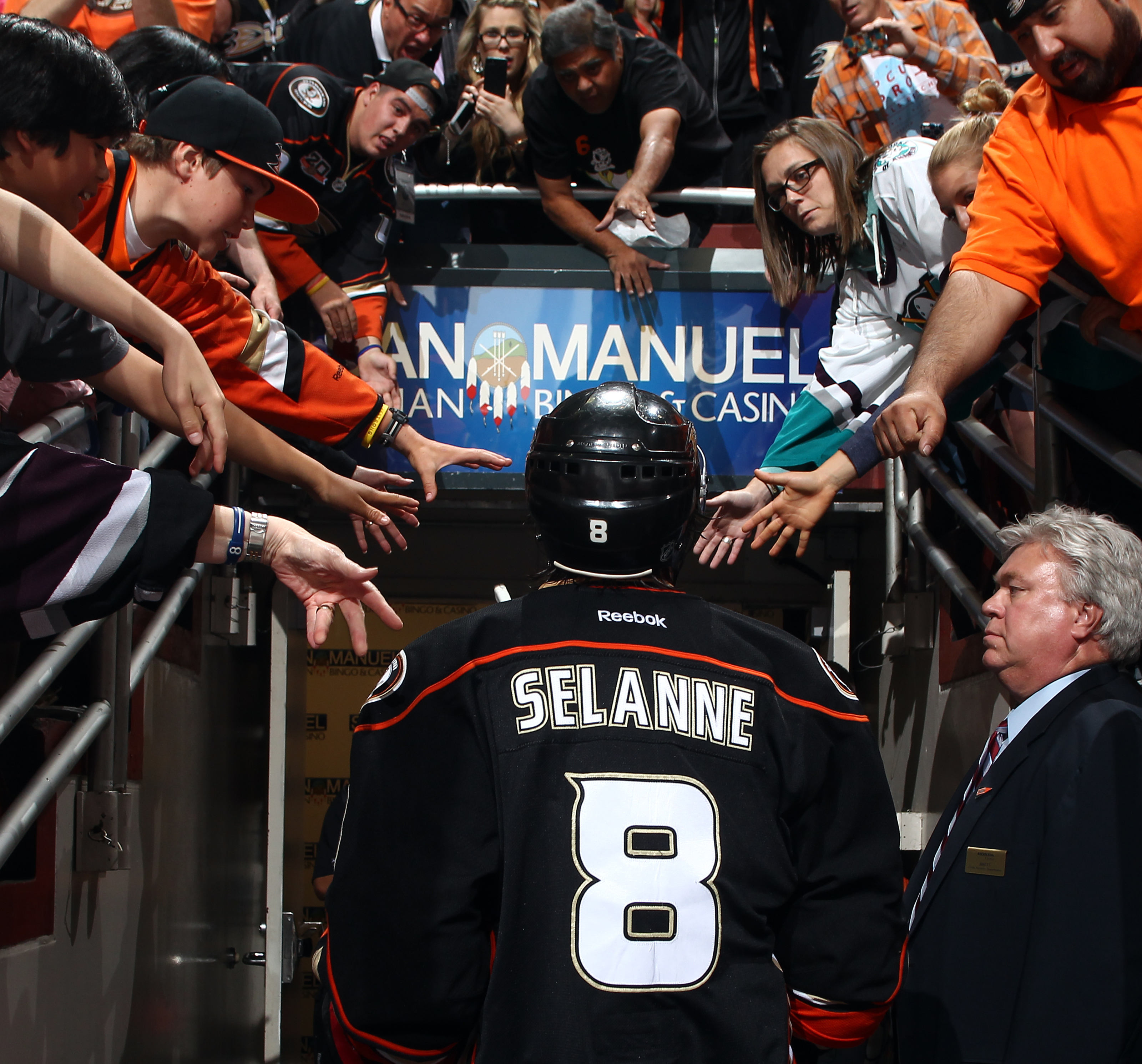 Anaheim Ducks - Our third Jersey Tribute Night of the