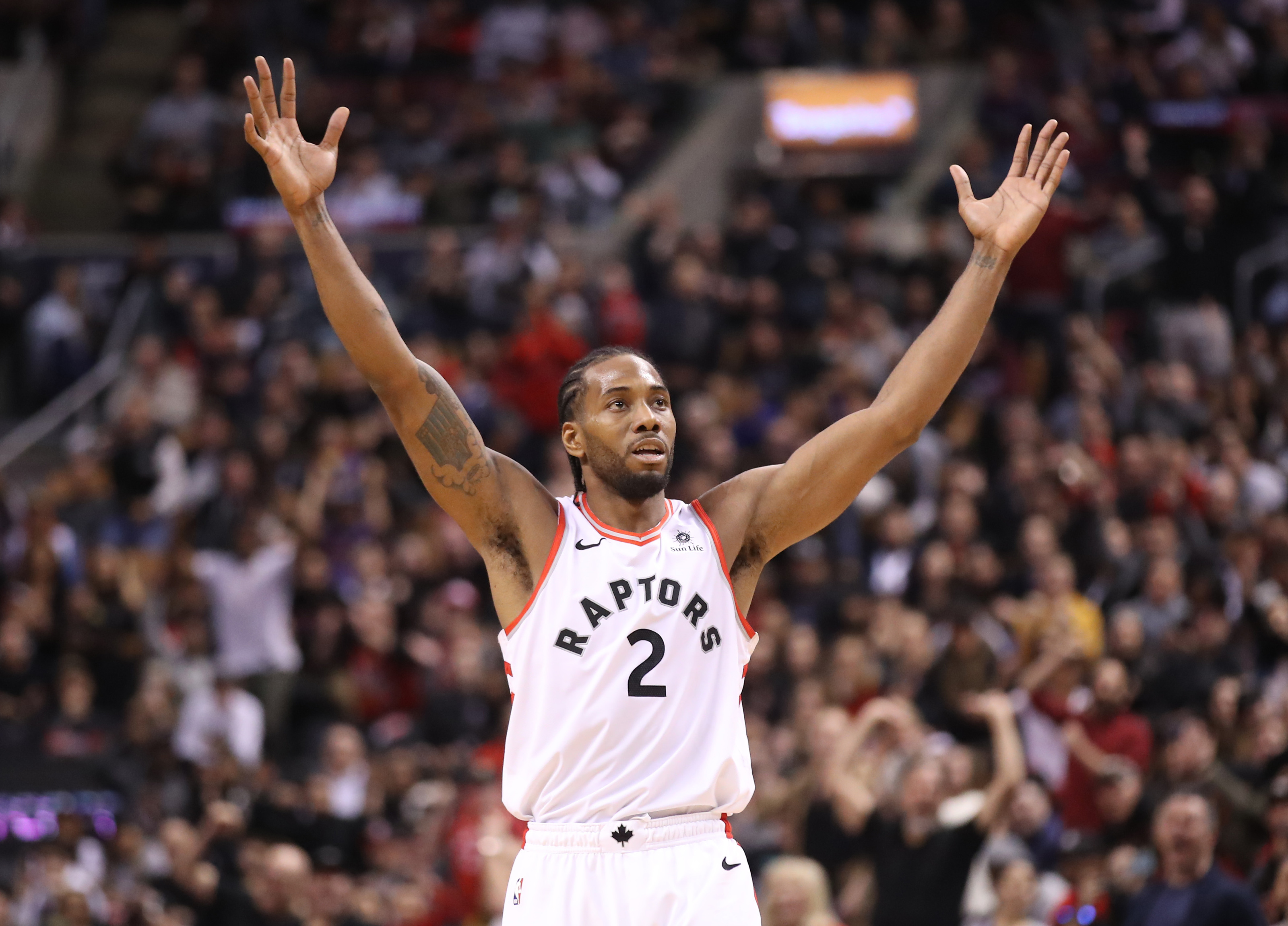 Jersey retirement unlikely: Raptors hand out Kawhi's No. 2 once