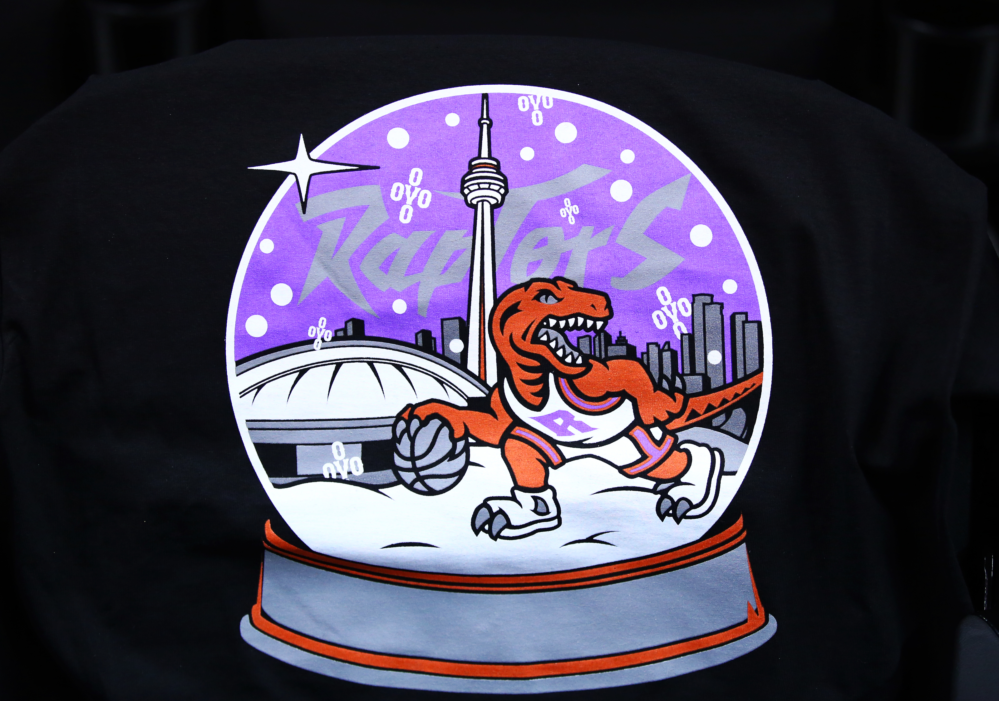 Chris Boucher - Toronto Raptors - Christmas Day' 19 - Game-Worn