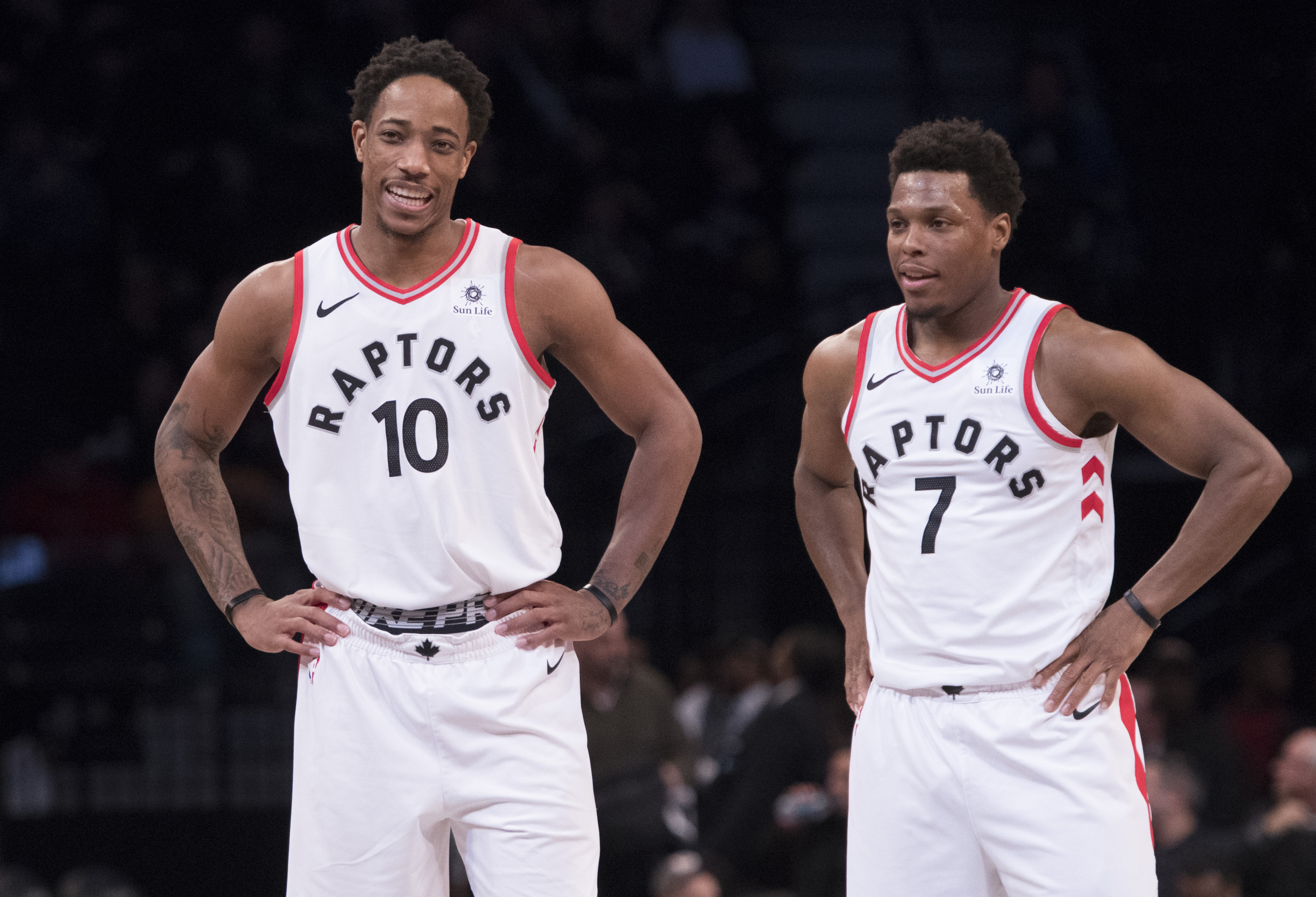Outtakes from the Junos: DeMar DeRozan and Kyle Lowry Have Teleprompter  Troubles - Raptors HQ
