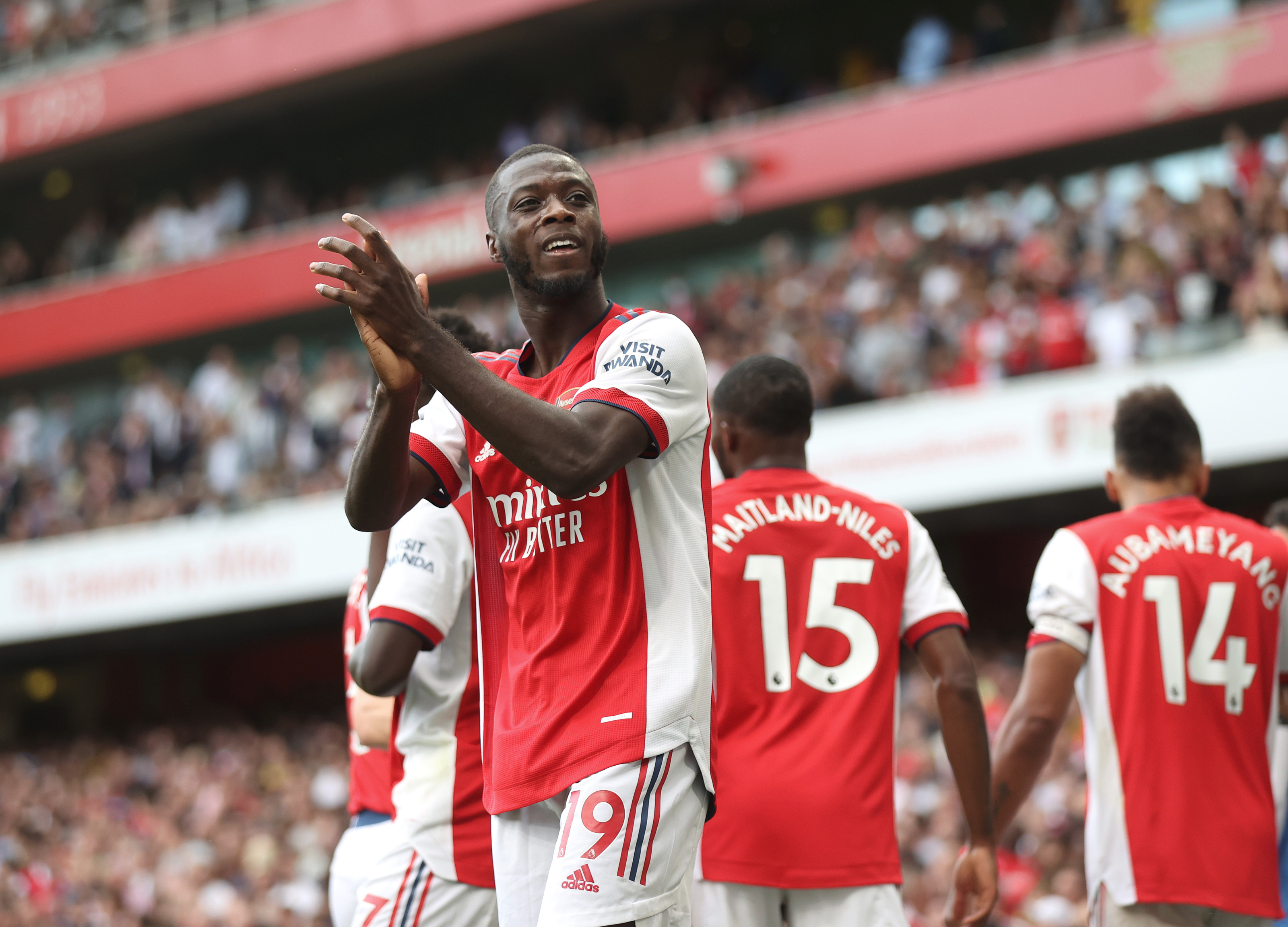 Nicolas Pepe names Manchester United star as his toughest opponent