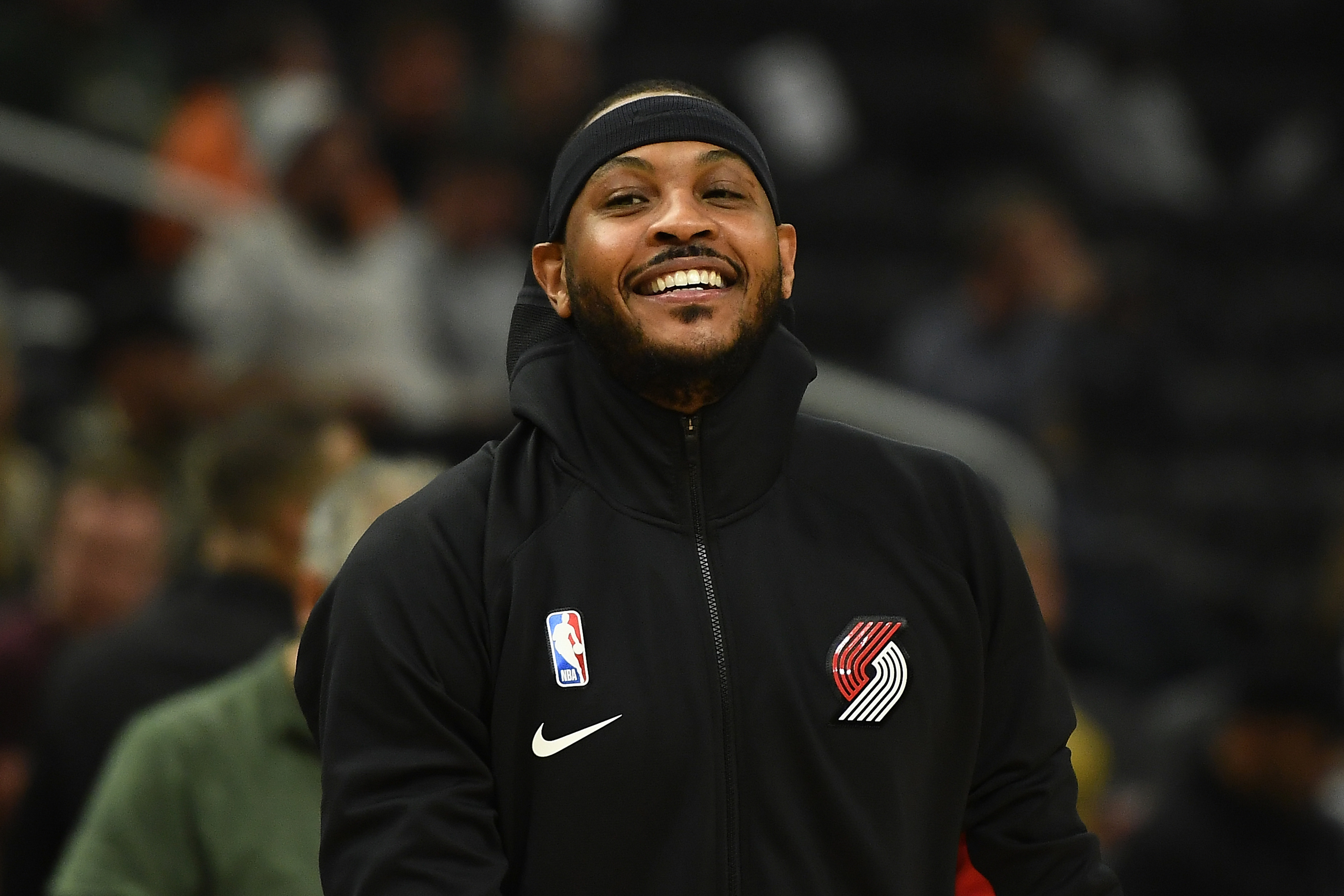 Carmelo Anthony may actually be the answer for the Trail Blazers