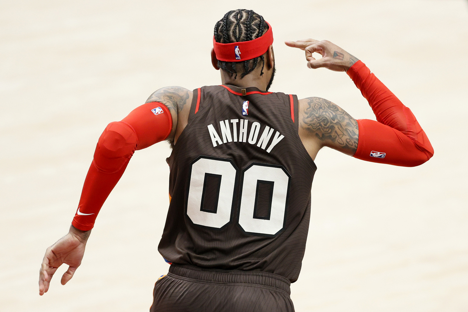 What kind of impact has Carmelo Anthony had on the Portland Trail