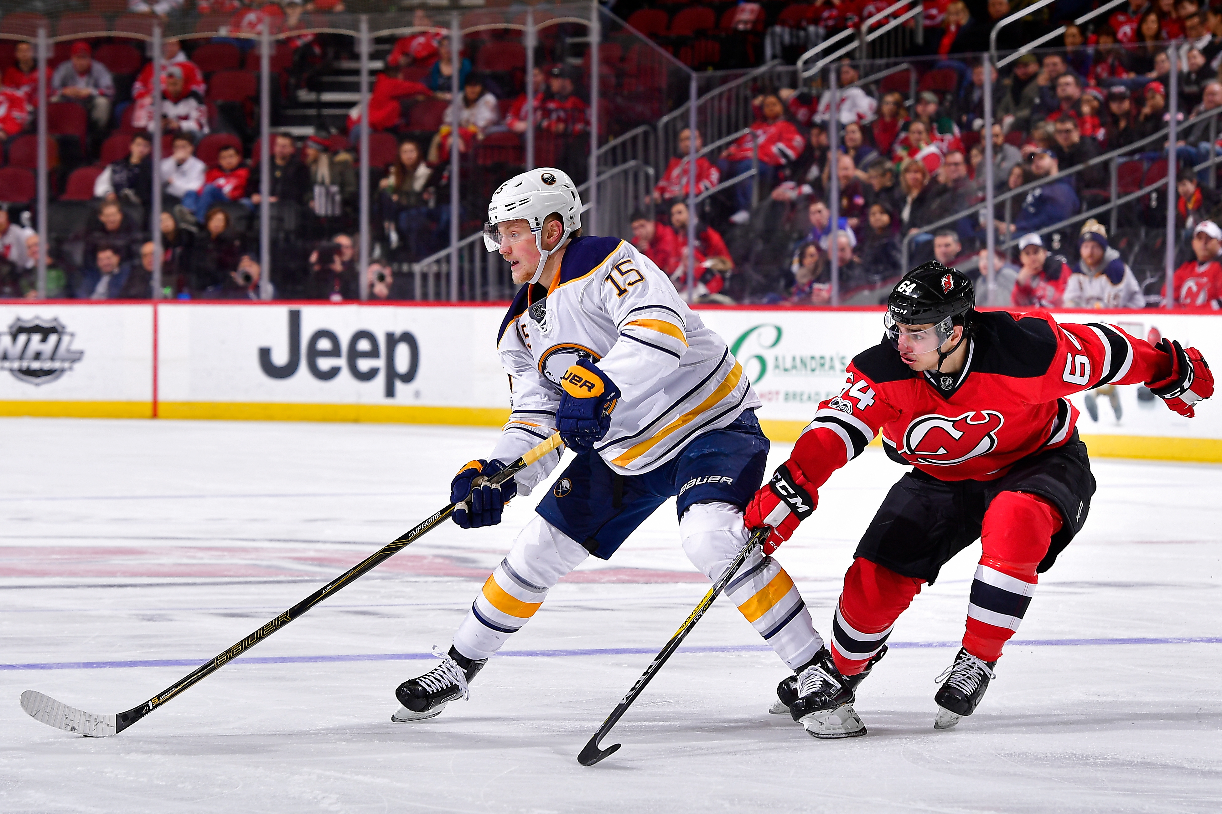 Kyle Okposo Returns To The Buffalo Sabres Lineup Against New Jersey Devils  