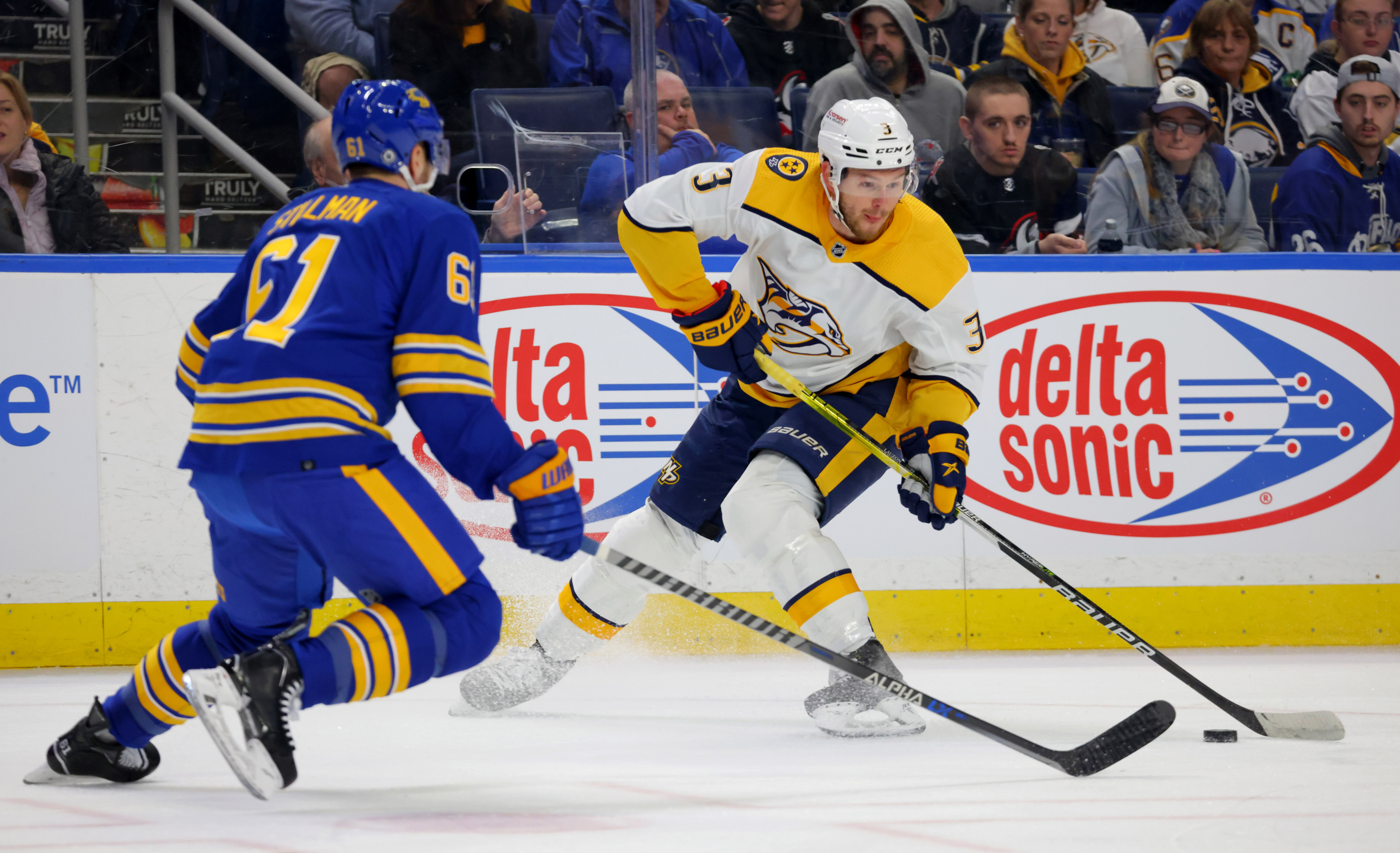Sabres bolster their defense early in free agency