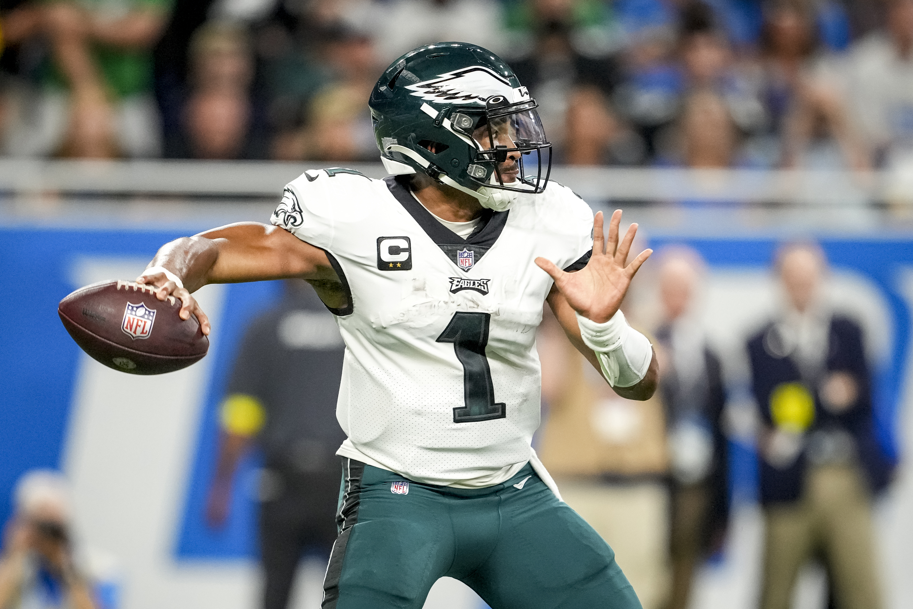 jalen hurts of the eagles