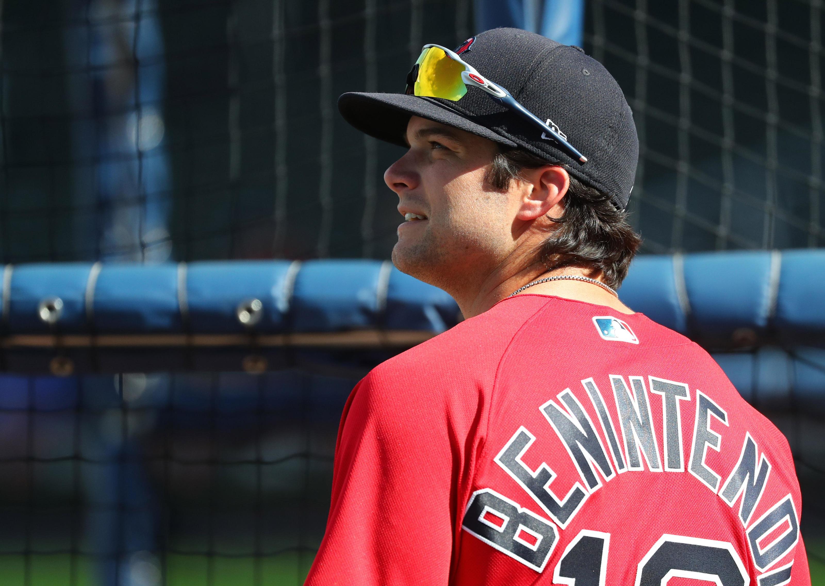 Andrew Benintendi will have a new look in 2018 thanks to a trip to