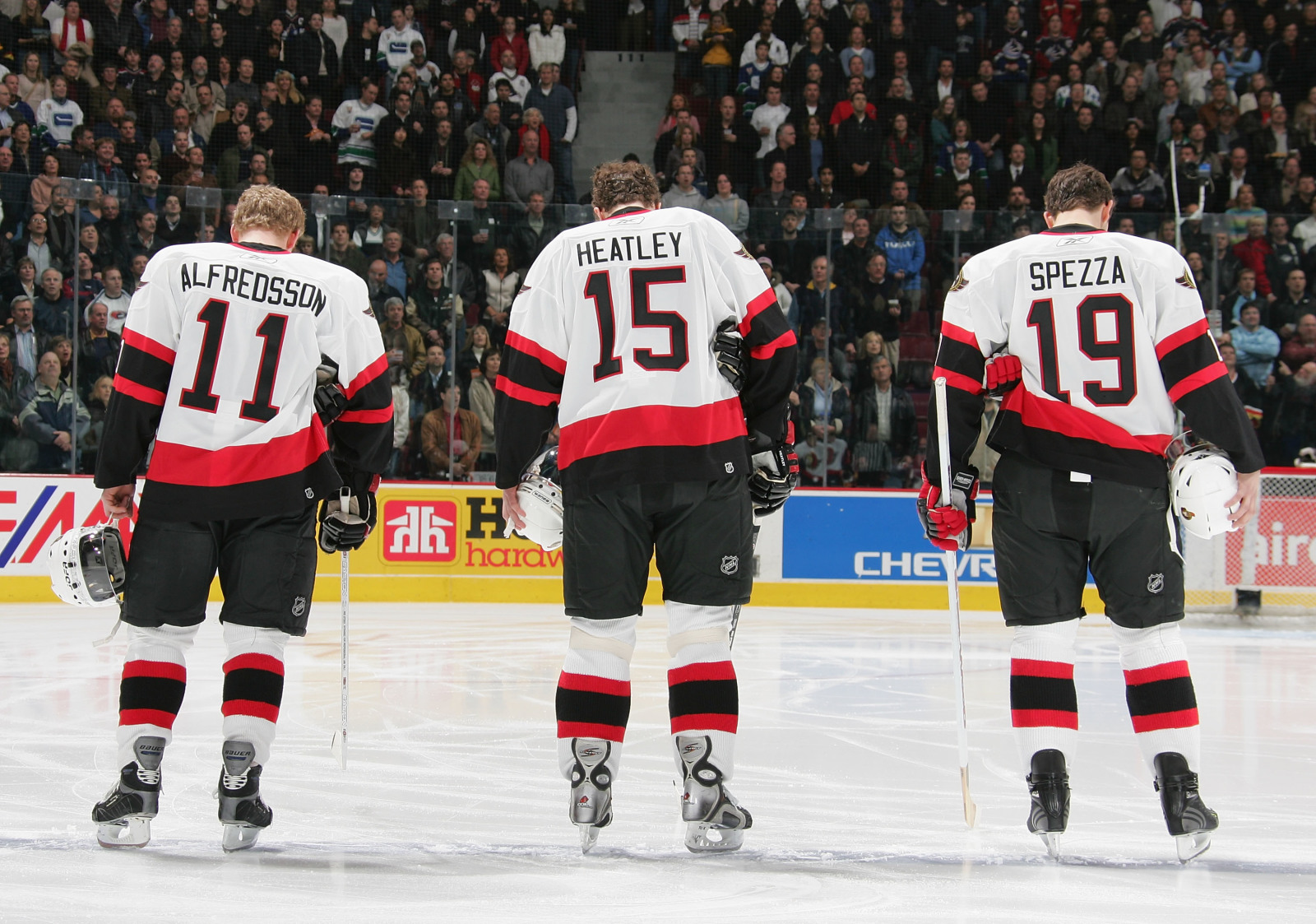 Player photos for the 2008-09 Ottawa Senators at