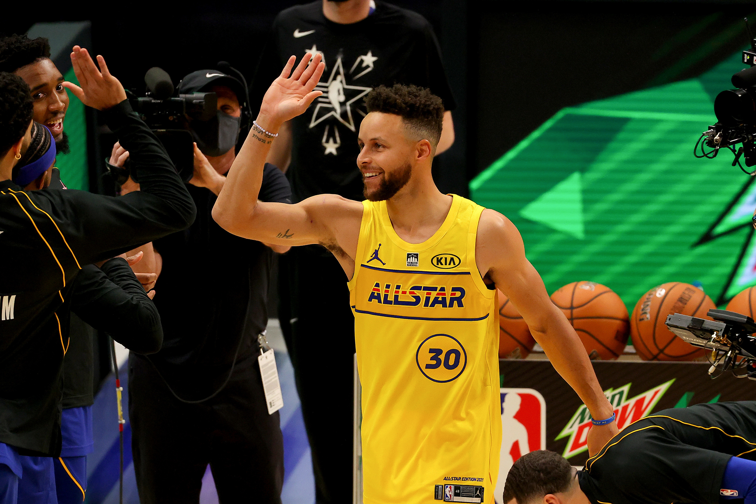 steph curry 2018 all star jersey