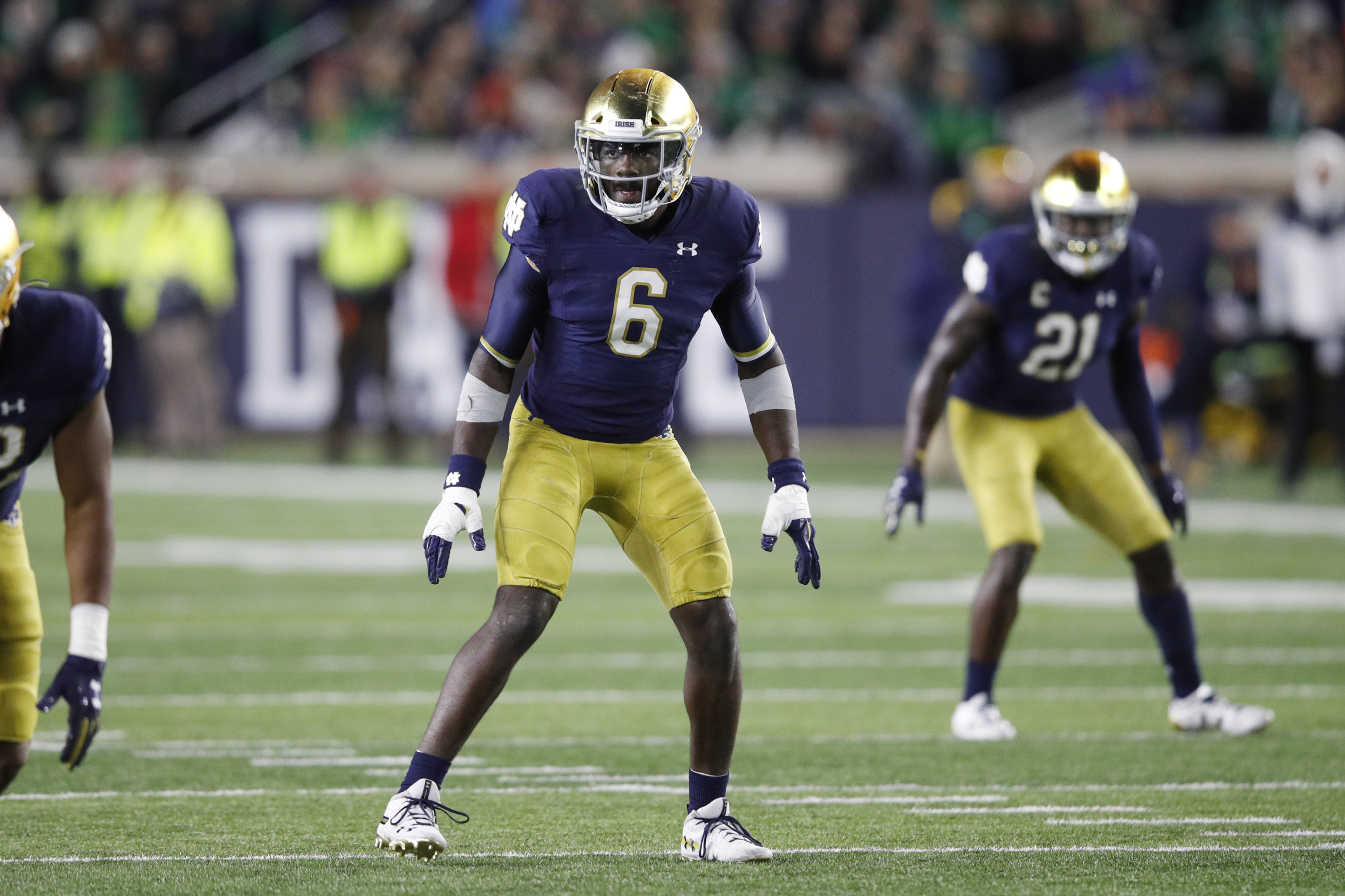 Notre Dame Football: JOK rated best coverage LB in 2021 NFL Draft