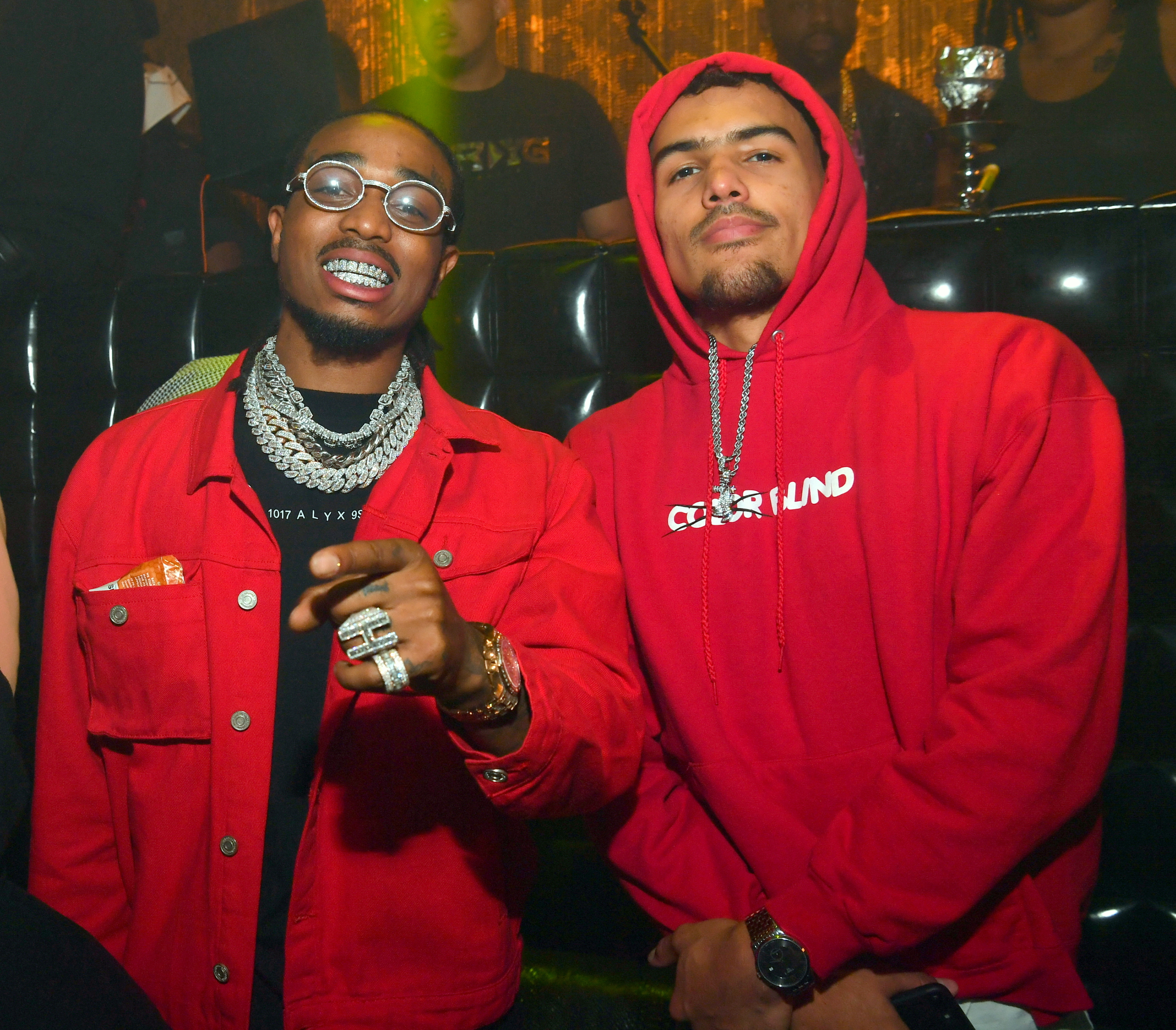 Atlanta Hawks: Trae Young Given Personalized Chain by Superfan Quavo