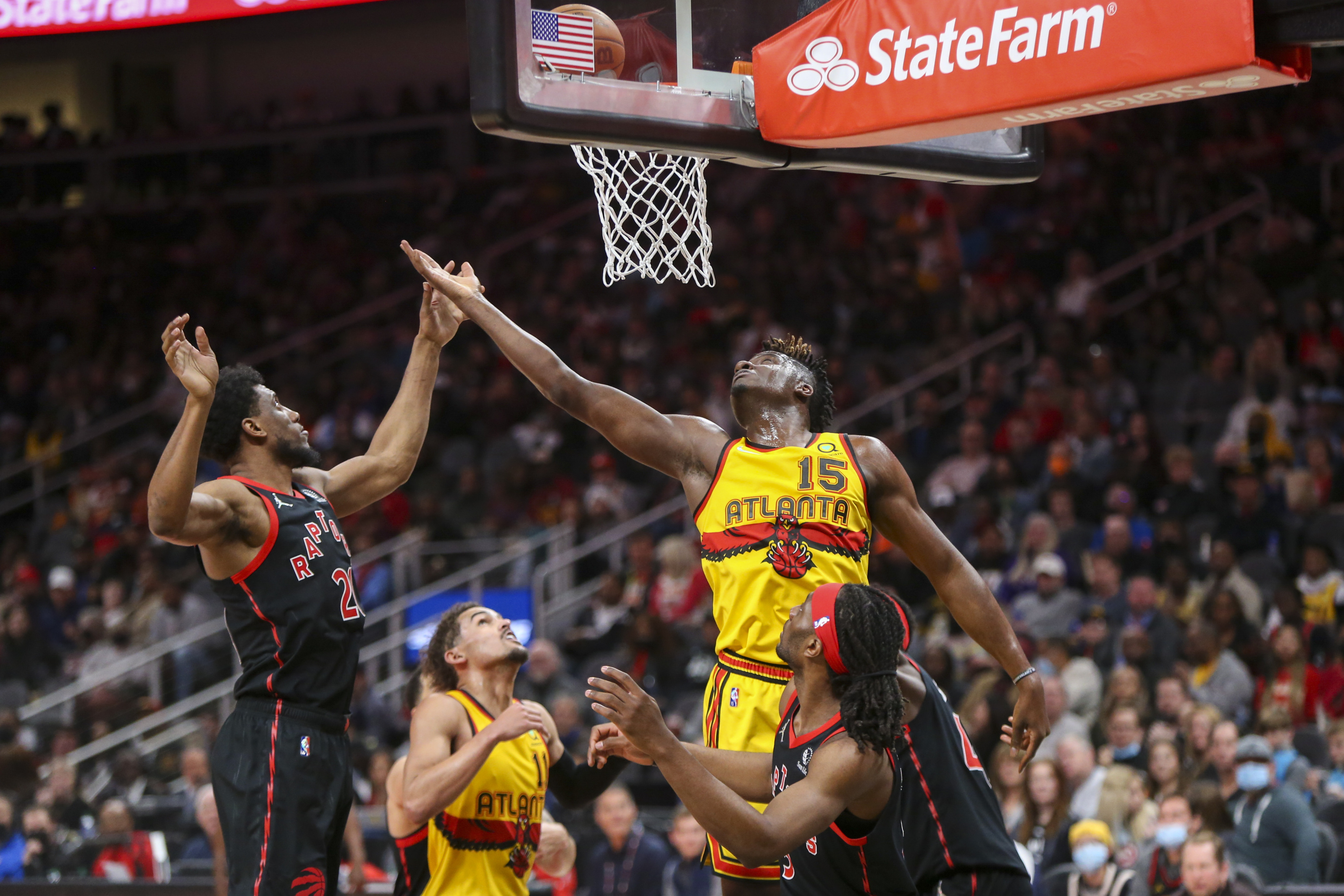 Hawks sign centre Clint Capela to two-year contract extension