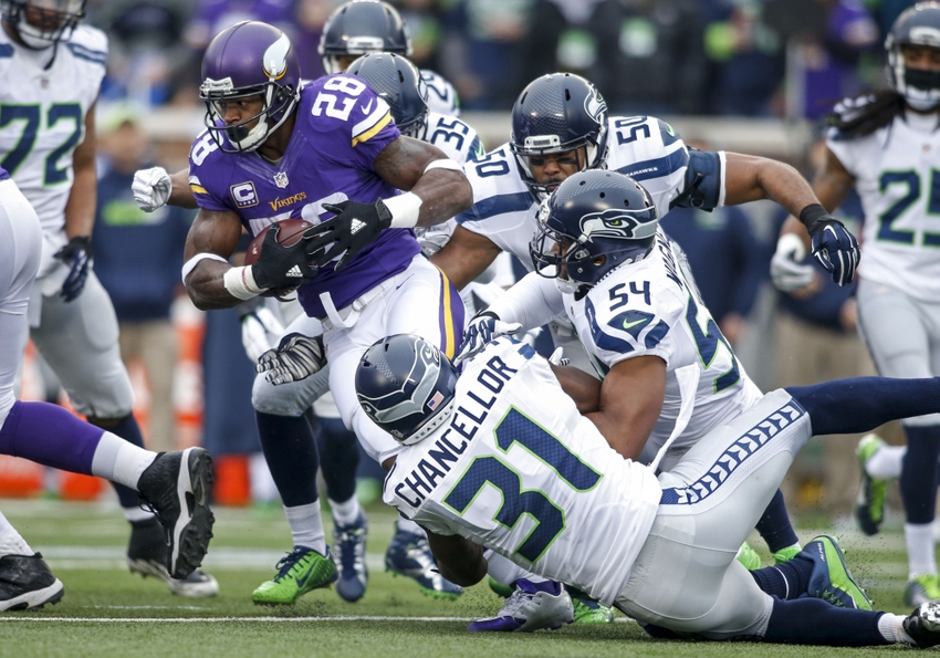 Minnesota Vikings draw the Seattle Seahawks for the Wild Card Round