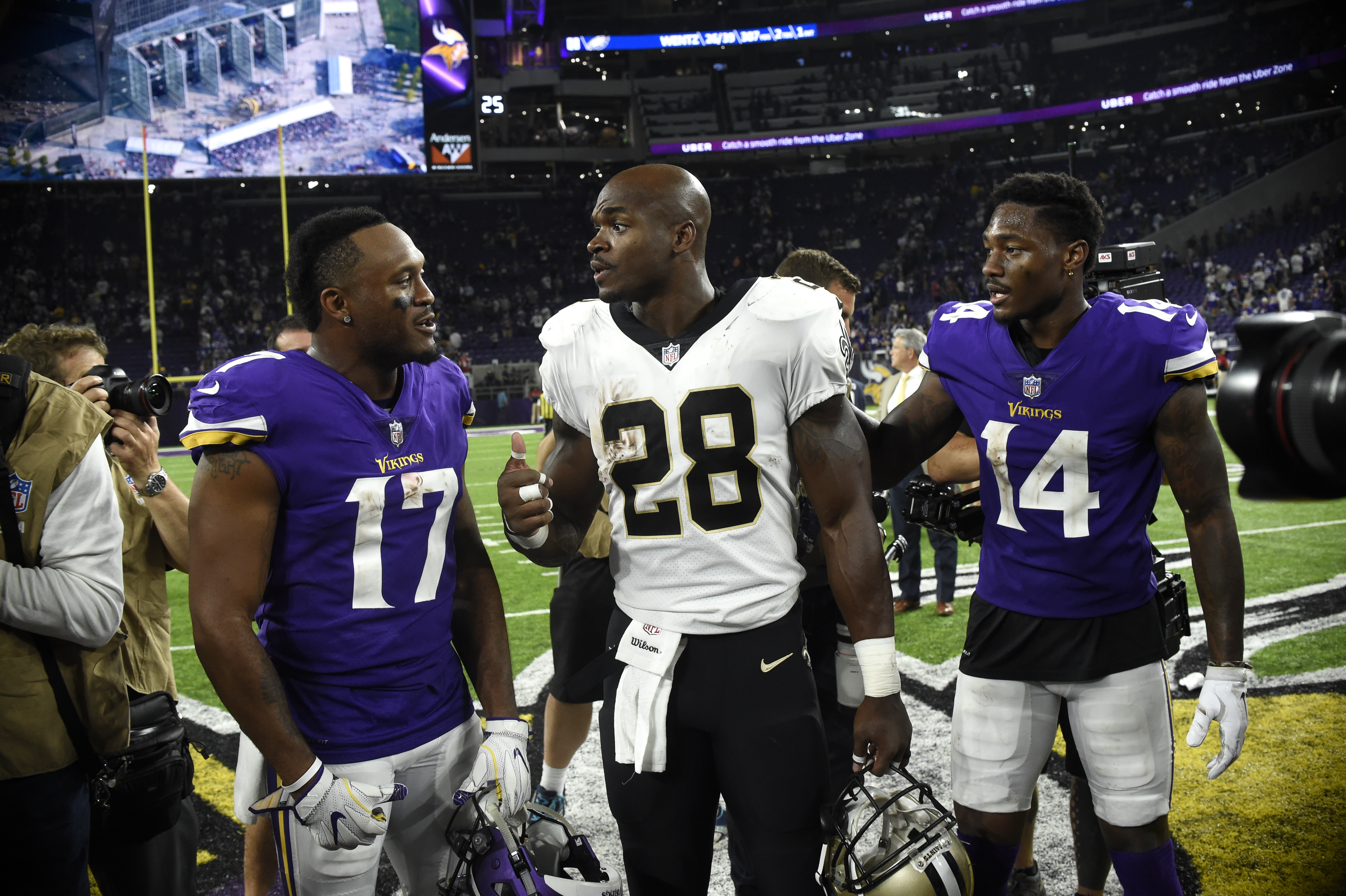 If Adrian Peterson is on the block, do the Minnesota Vikings trade for him?