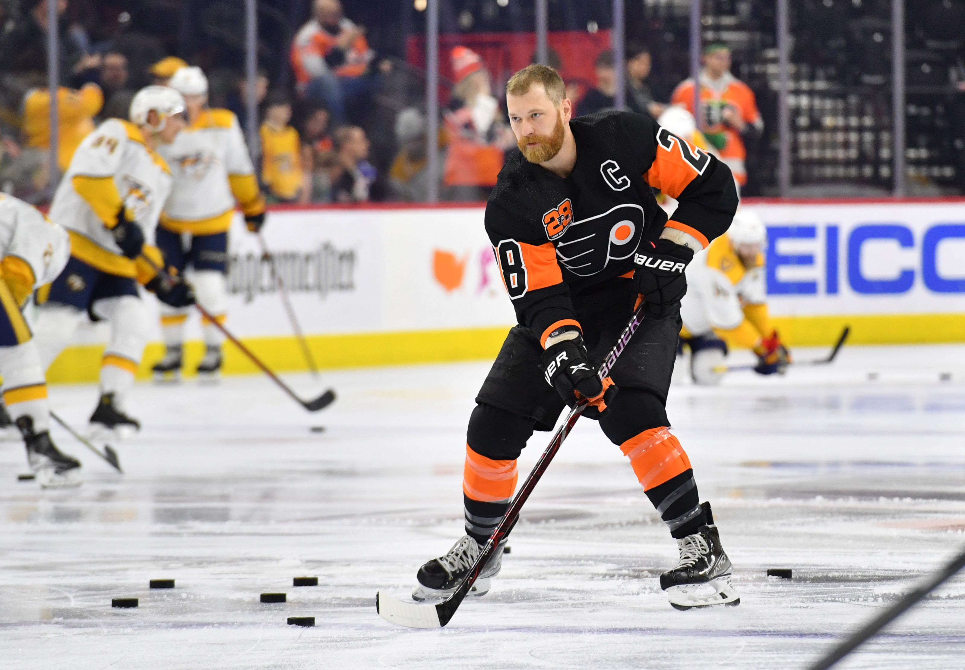 Photo Gallery: Claude Giroux 1000 NHL Games Ceremony (03/17/2022