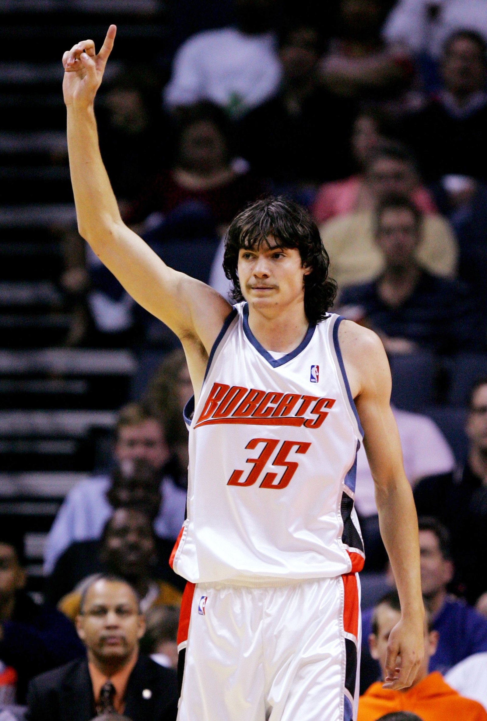 Adam Morrison,chosen as #3 draft pick at the 2006 NBA Draft