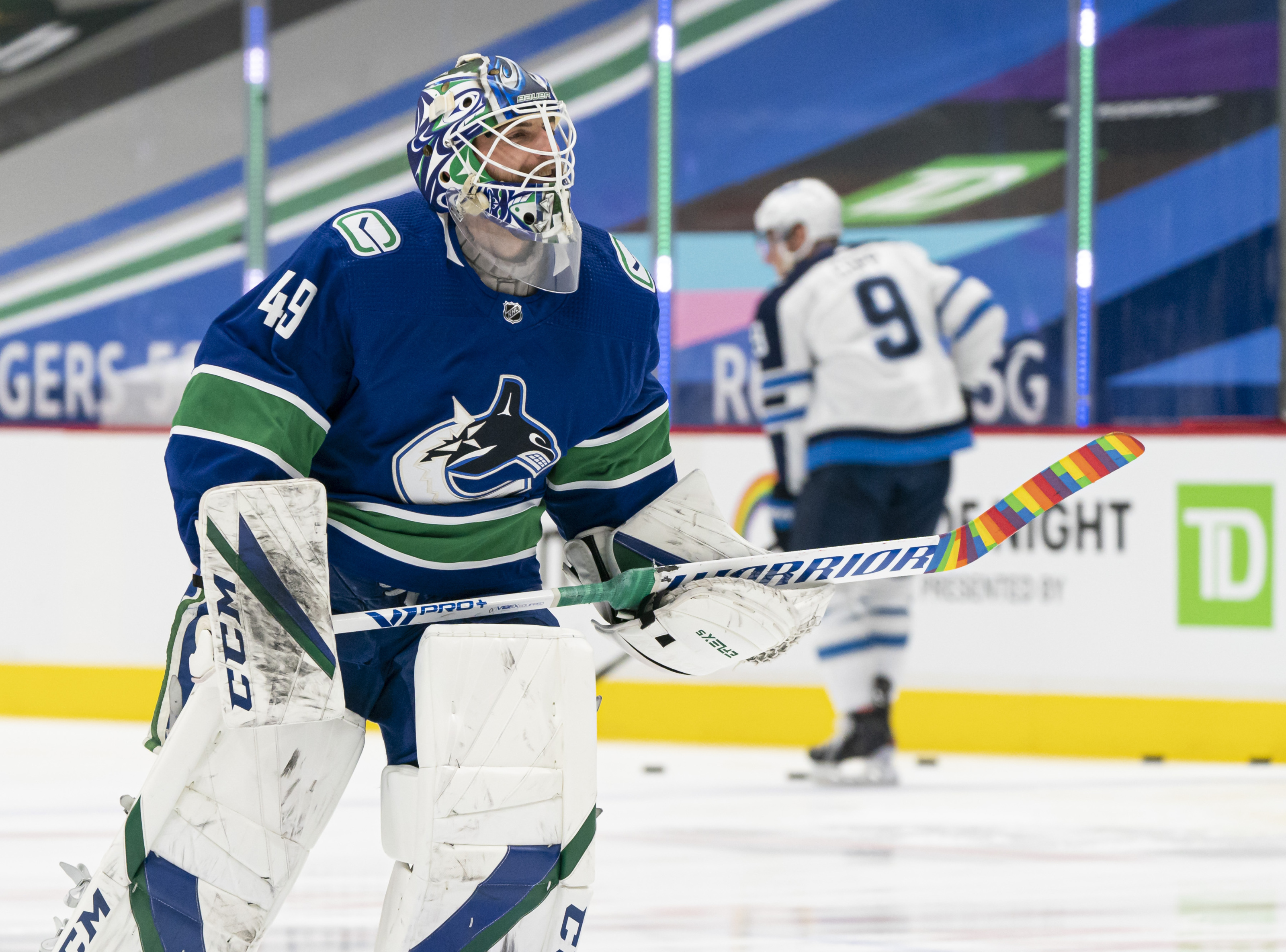 Braden Holtby to wear number 49 for Vancouver Canucks