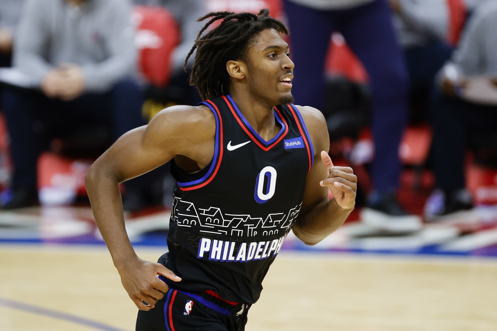 sixers jersey tyrese maxey