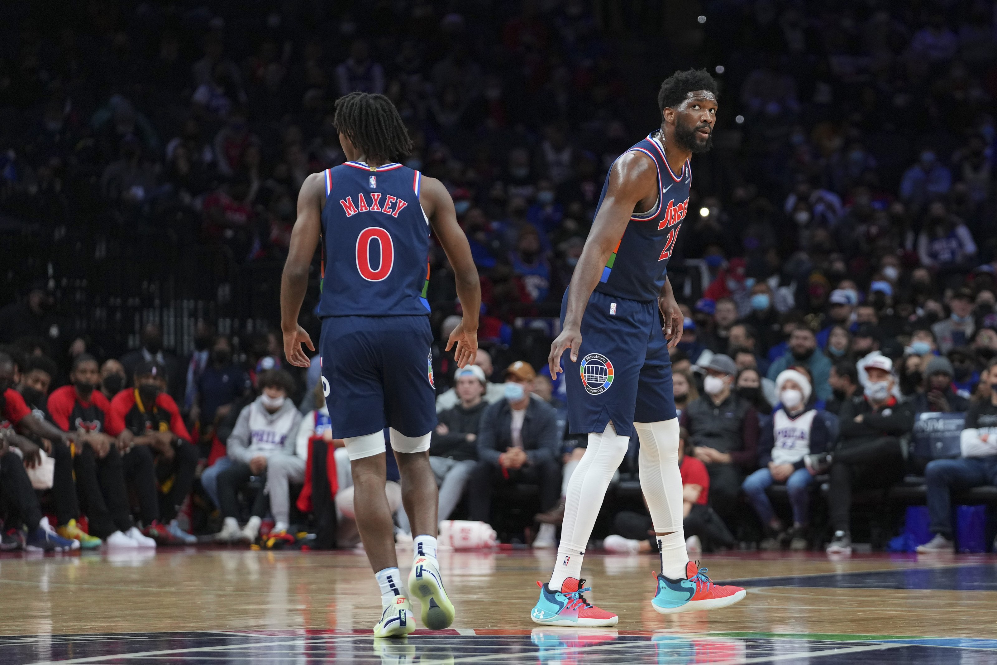 76ers can be NBA title contender if Joel Embiid, James Harden, Tyrese Maxey  improve