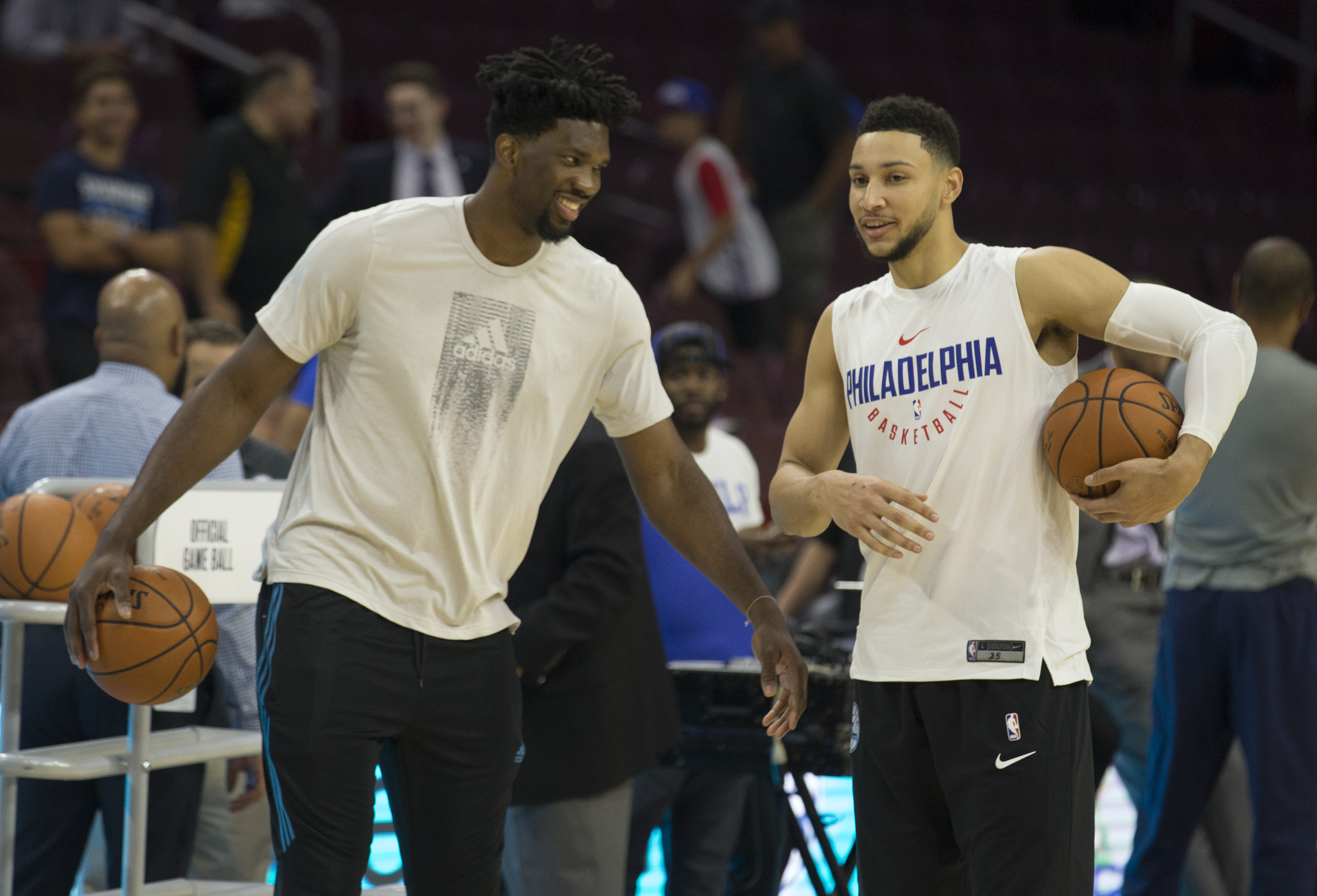 Philadelphia 76ers: Stephen Curry praises Joel Embiid & Ben Simmons