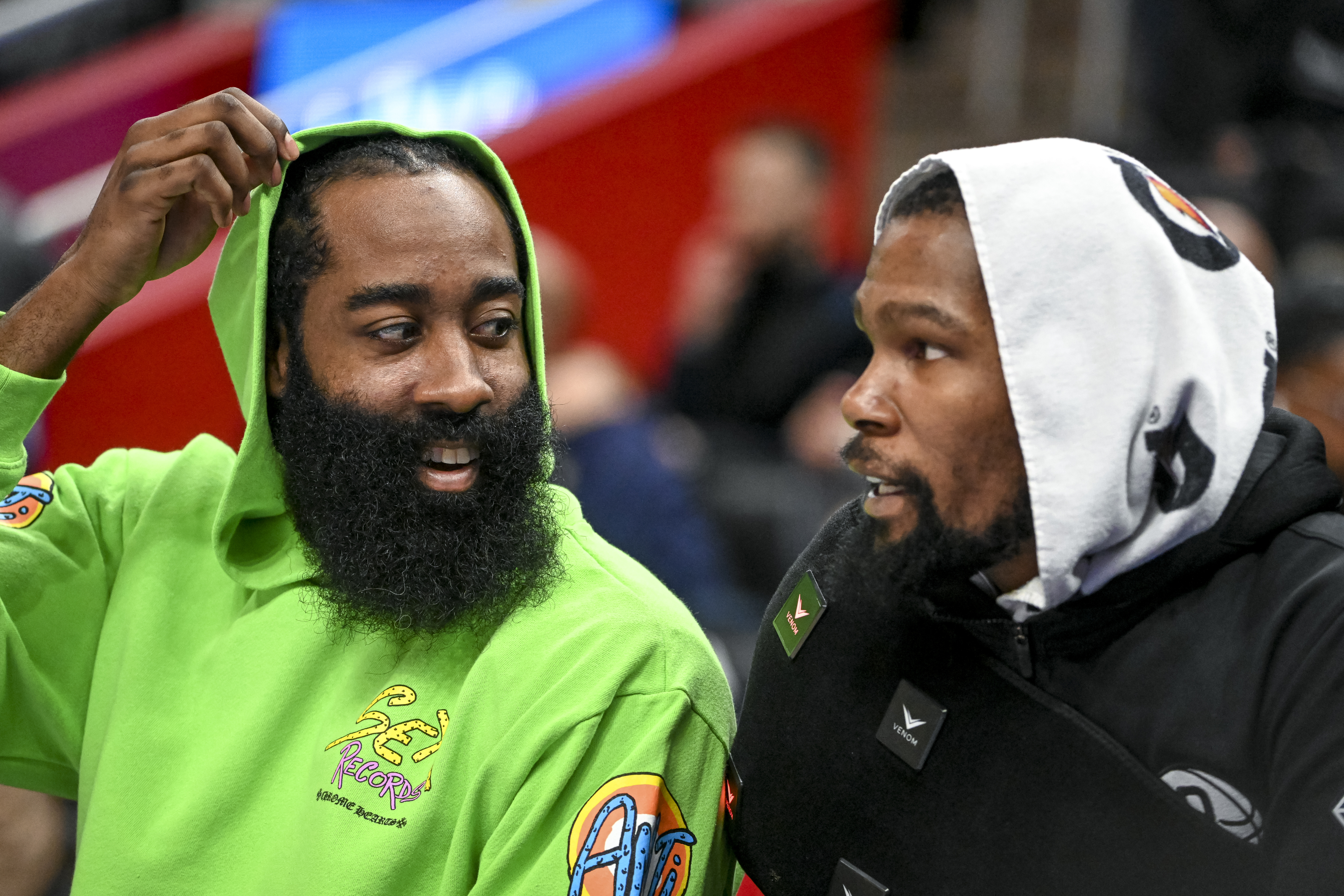 NBA on TNT on X: The Beard is in the building 🔥 James Harden and the  76ers are ready to take on Boston  / X