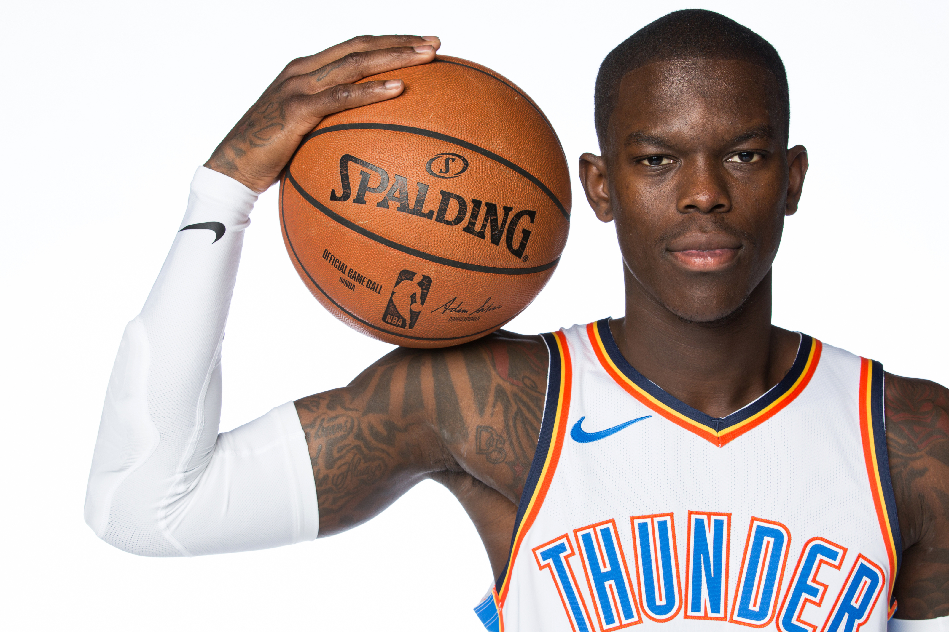 Thunder's Dennis Schroder fined for contact with game official