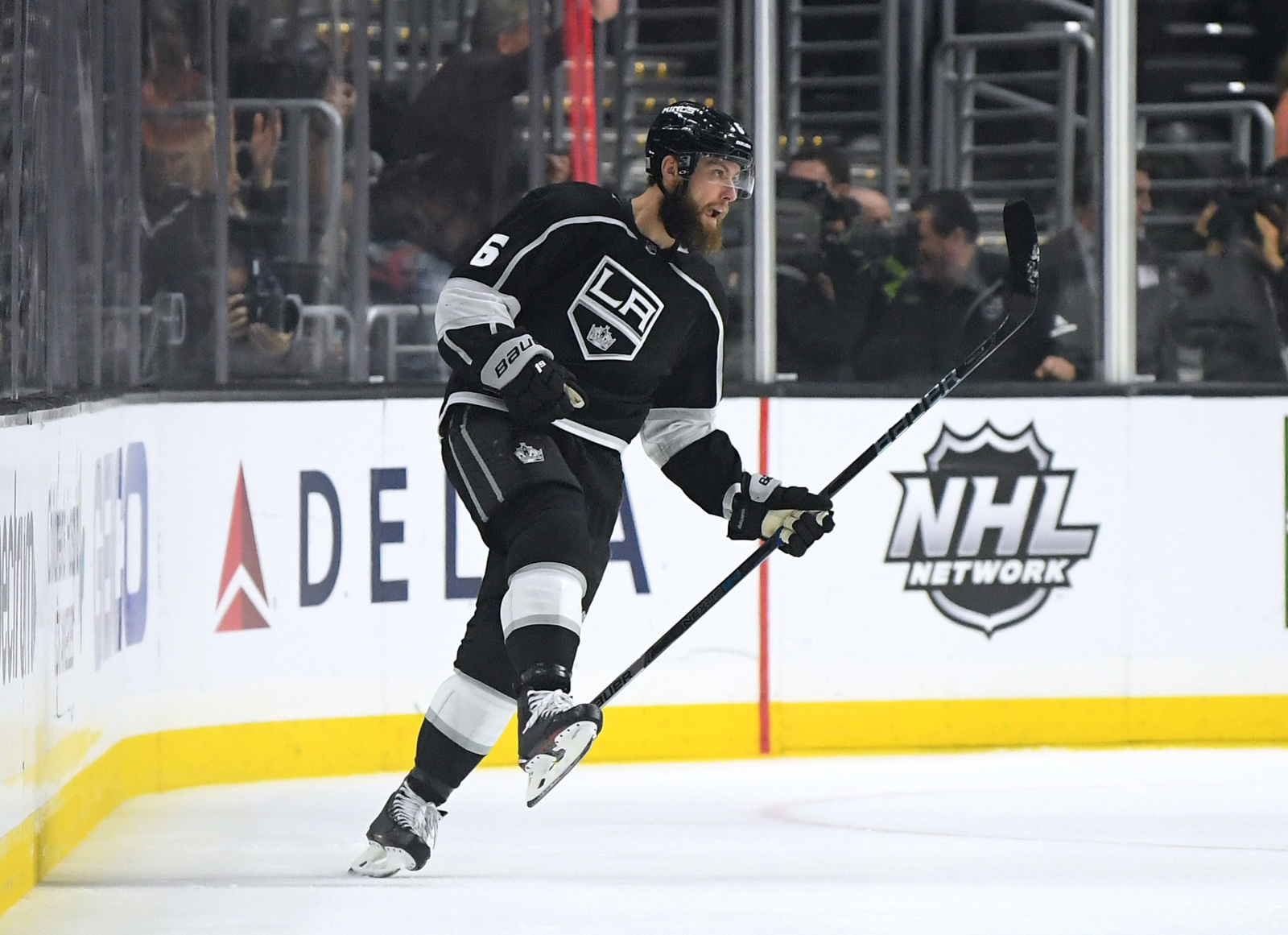 Carl Grundstrom of the Los Angeles Kings skates on the ice during the  News Photo - Getty Images