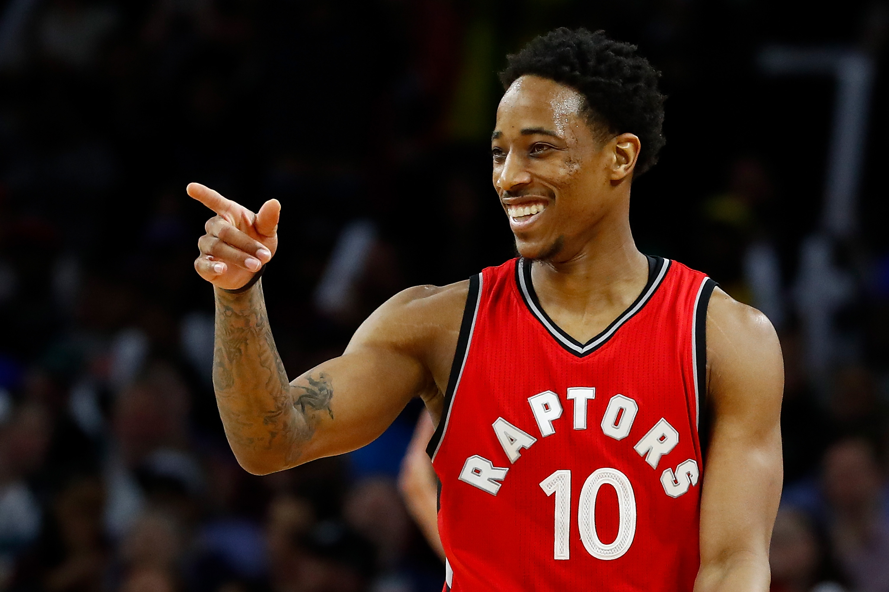 DeMar DeRozan delivered for the Raptors with everything on the line 