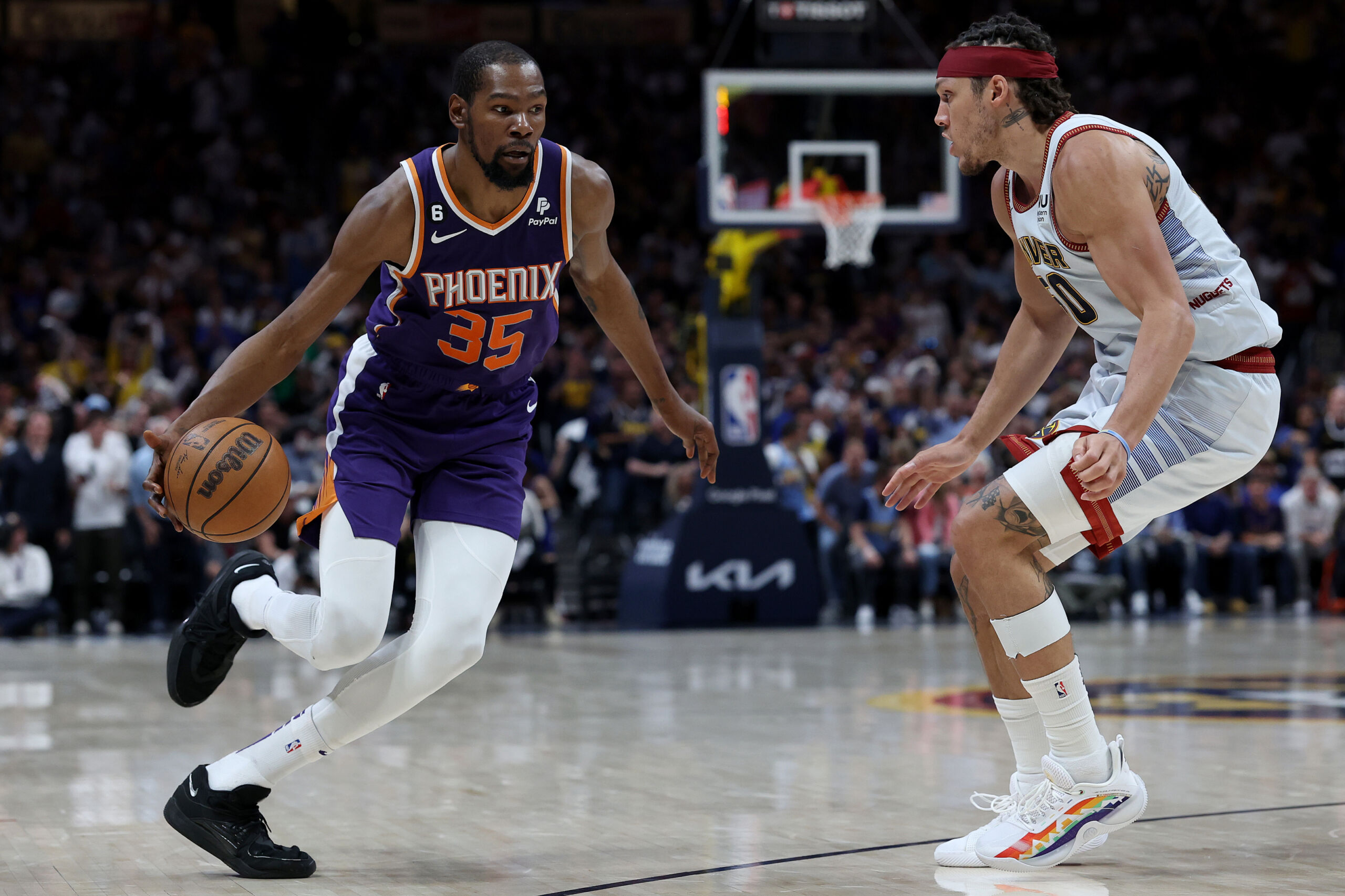 The Phoenix Suns look on during Game 6 of the 2023 NBA Playoffs News  Photo - Getty Images