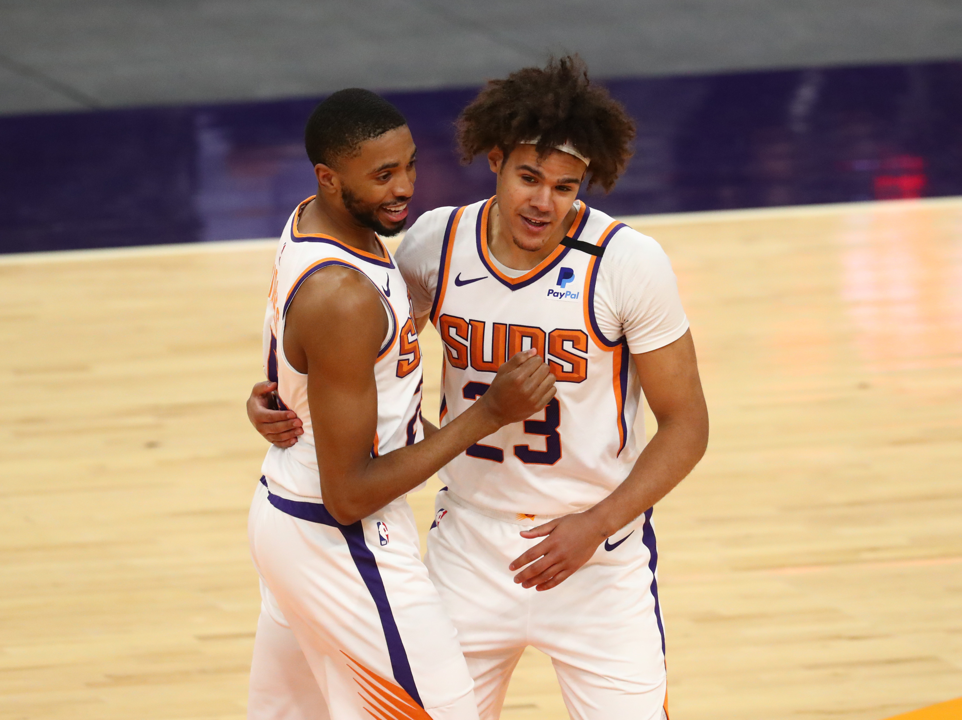 Cameron Johnson detailed why he chose to wear No. 23 with the Suns