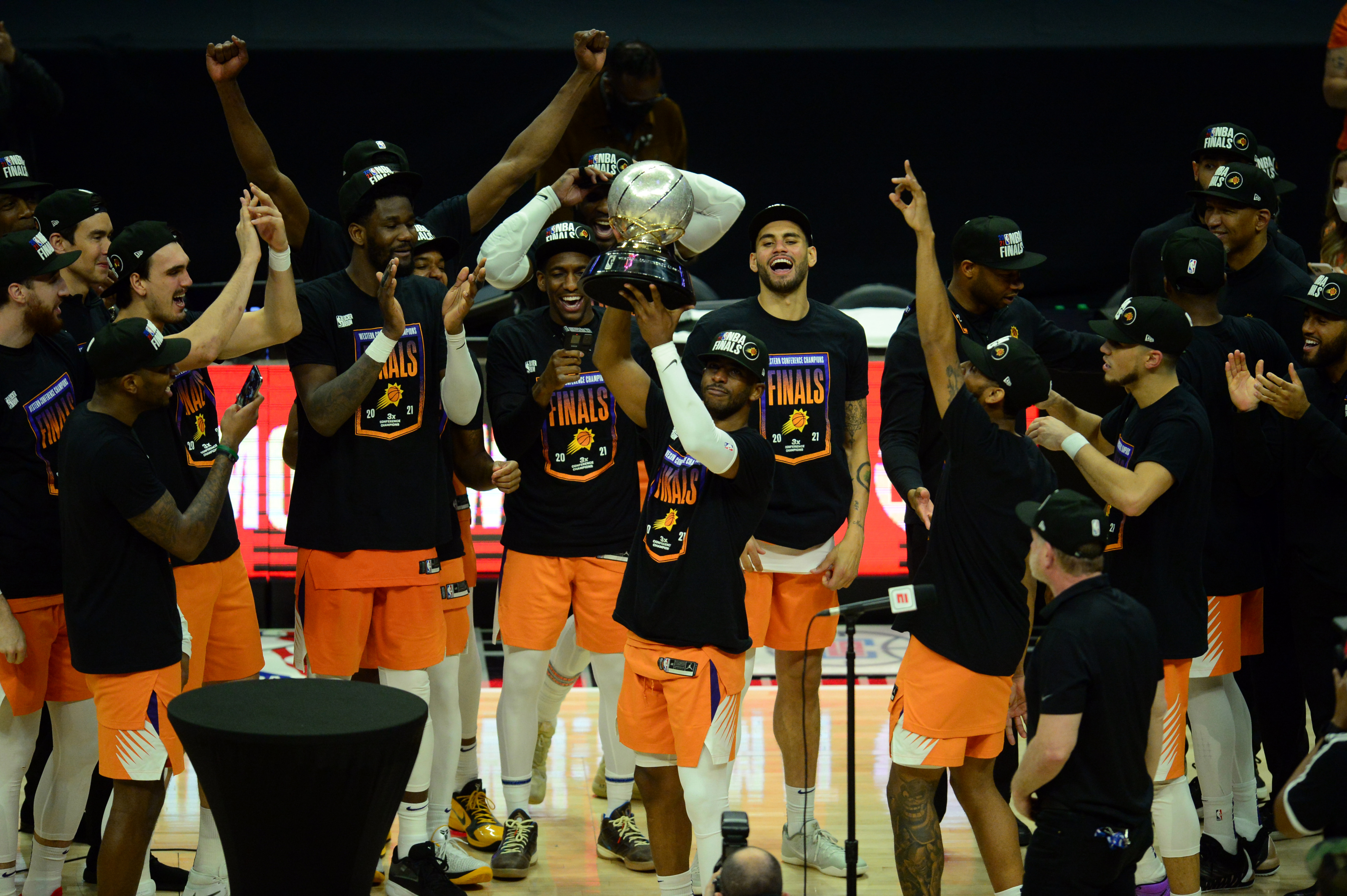 Phoenix Suns Champion 2021 western conference pacific division