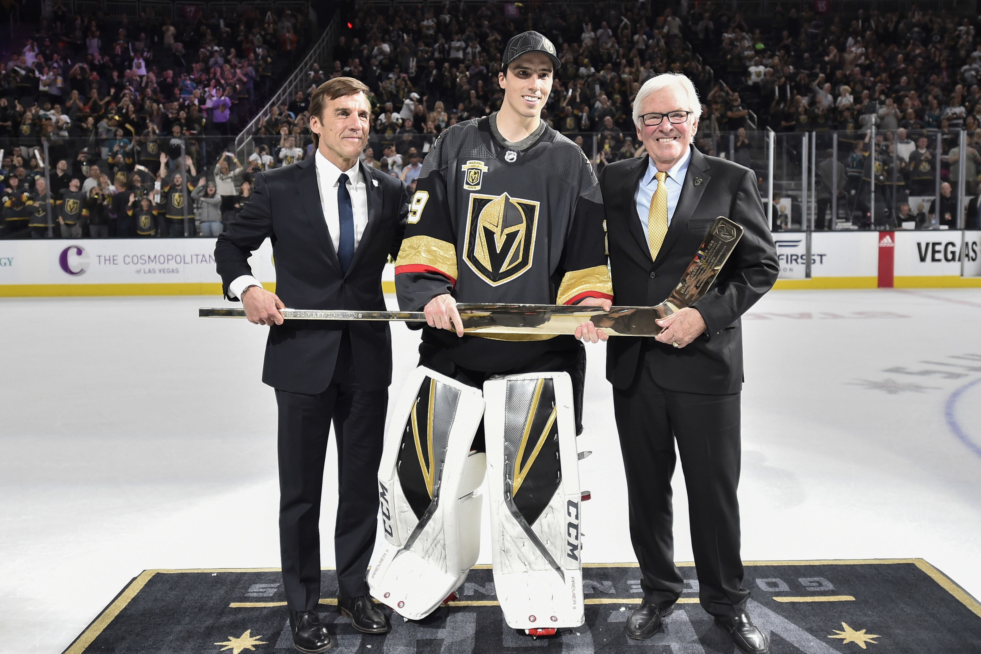 Marc-Andre Fleury gets nostalgic with Stadium Series mask, pads