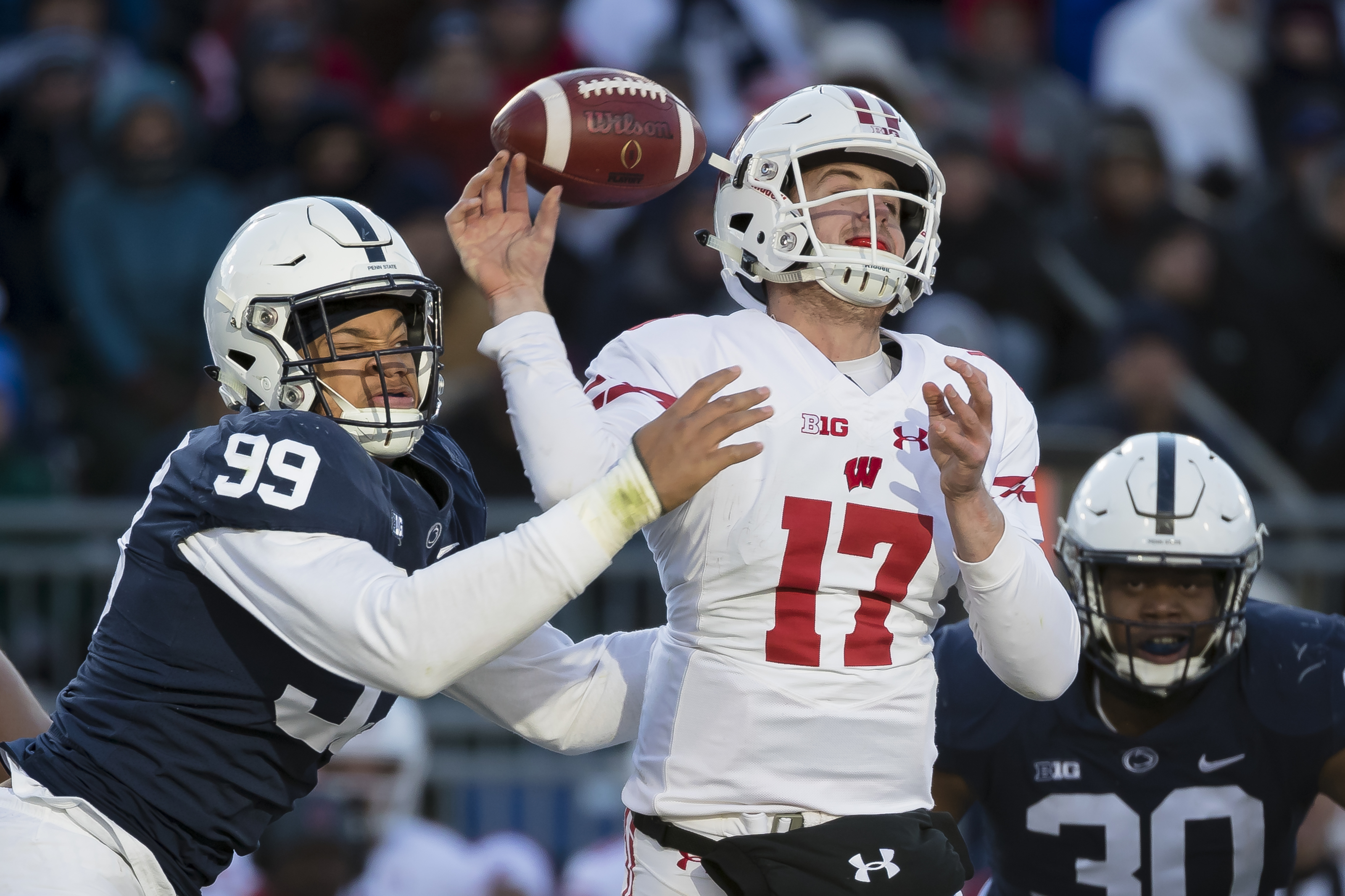 Penn State football's Yetur Gross-Matos appears in 2020 Mock Draft