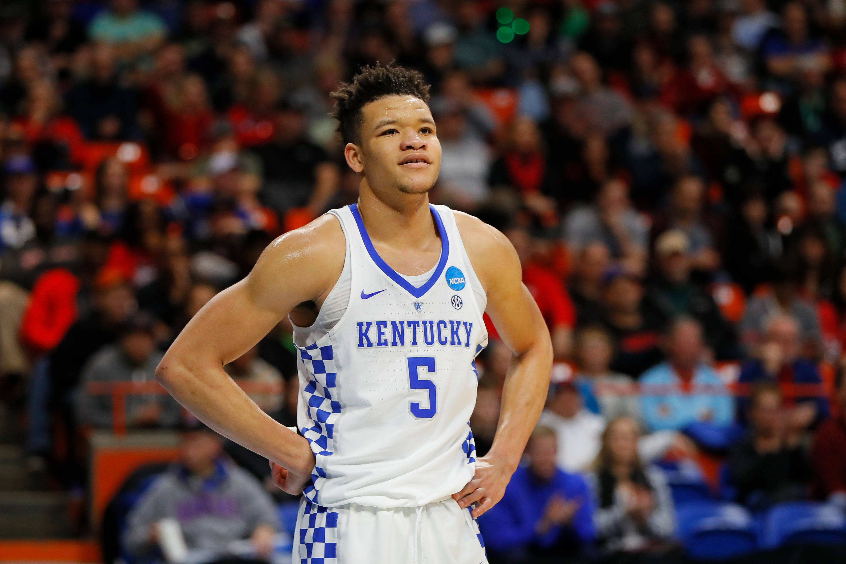 NBA draft  Kentucky basketball freshman Kevin Knox declares for draft