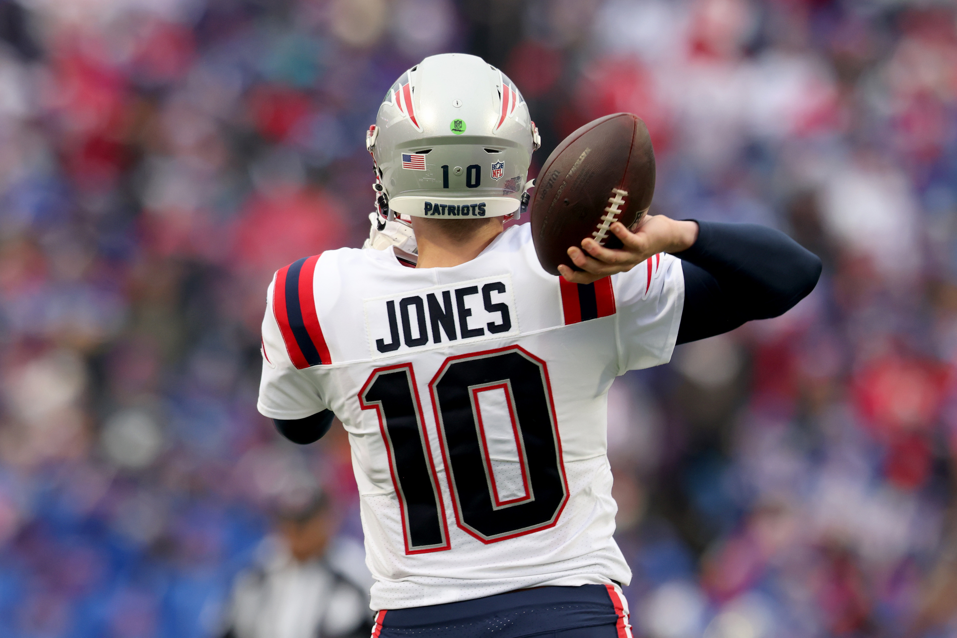 The New England Patriots apparently shopped Mac Jones in '23