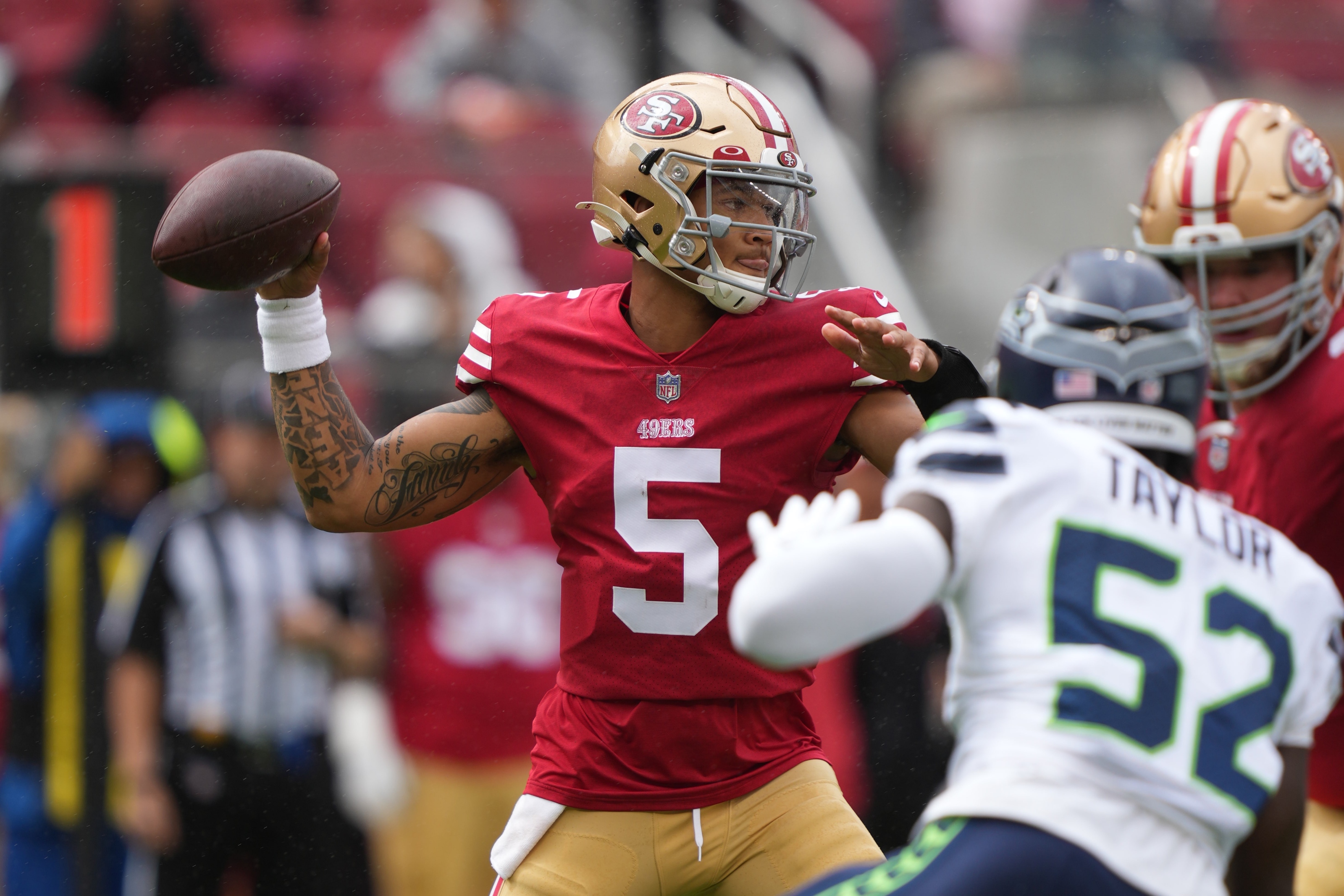 Could the San Francisco 49ers trade Trey Lance in '23?